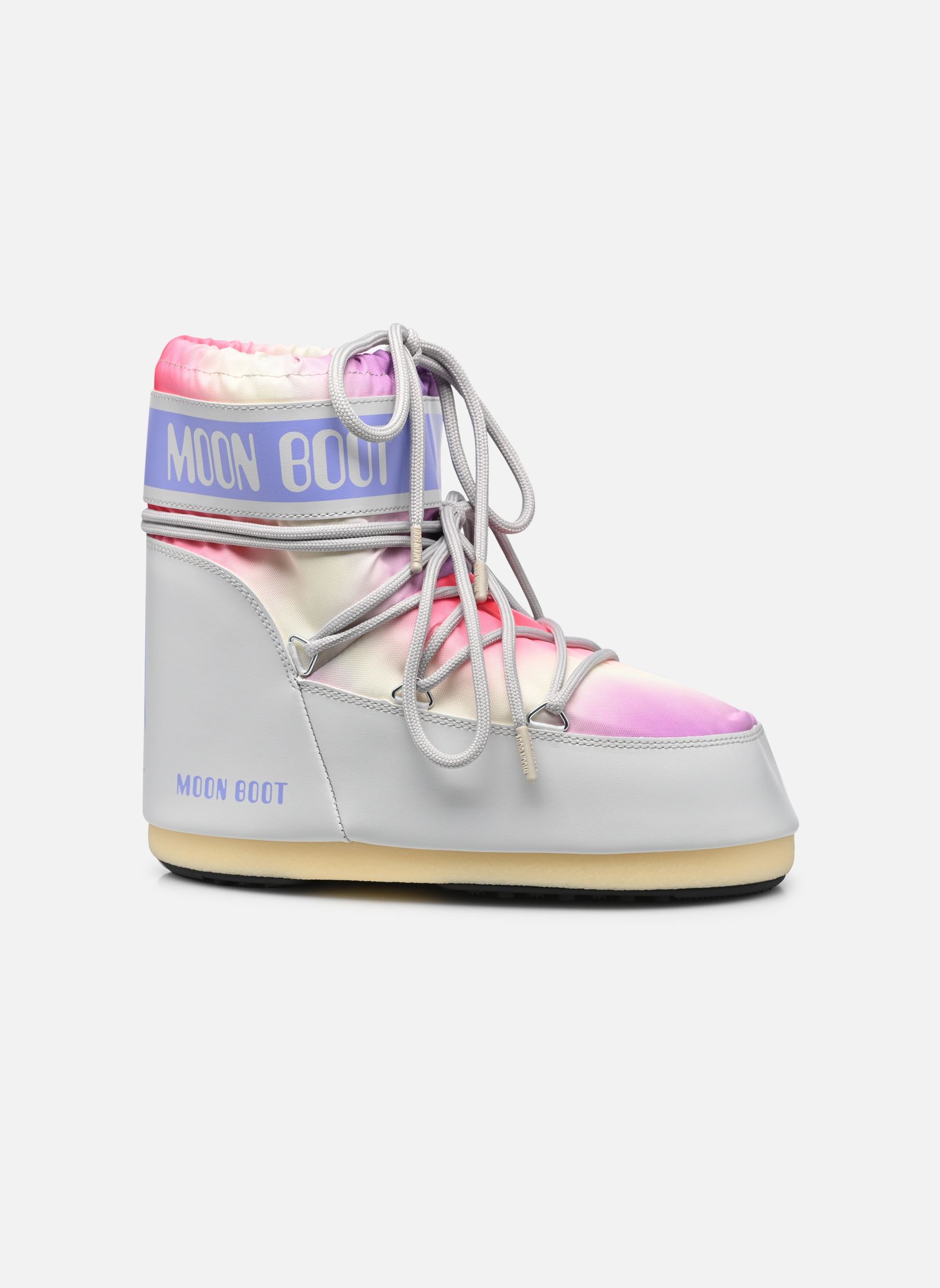 Schneestiefel Moon Boot Icon Low Tie Dye W damen mehrfarbig Moon Boot Schneestiefel Moon Boot Icon Low Tie Dye W damen mehrfarbig Glacier Grey