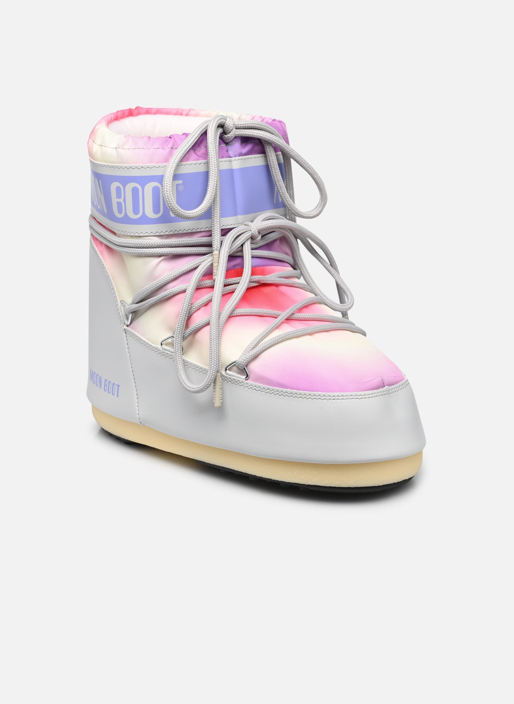 Schneestiefel Moon Boot Icon Low Tie Dye W damen mehrfarbig Moon Boot Schneestiefel Moon Boot Icon Low Tie Dye W damen mehrfarbig Glacier Grey