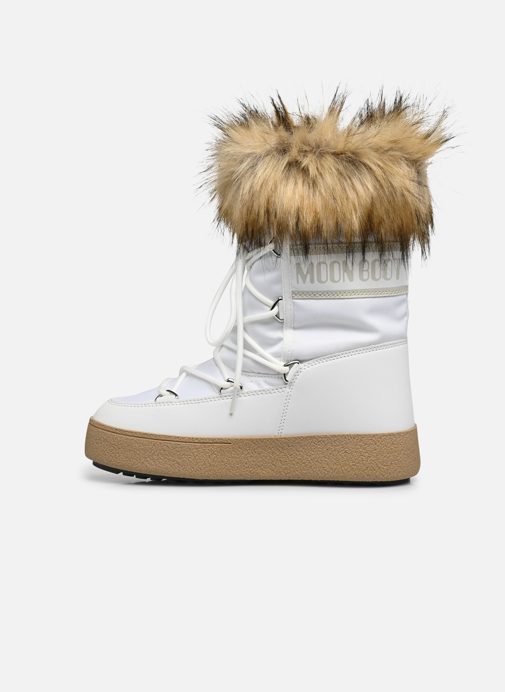 Bottes de neige Moon Boot Ltrack Monaco Low femme blanc Moon Boot Bottes de neige Moon Boot Ltrack Monaco Low femme blanc WHITE