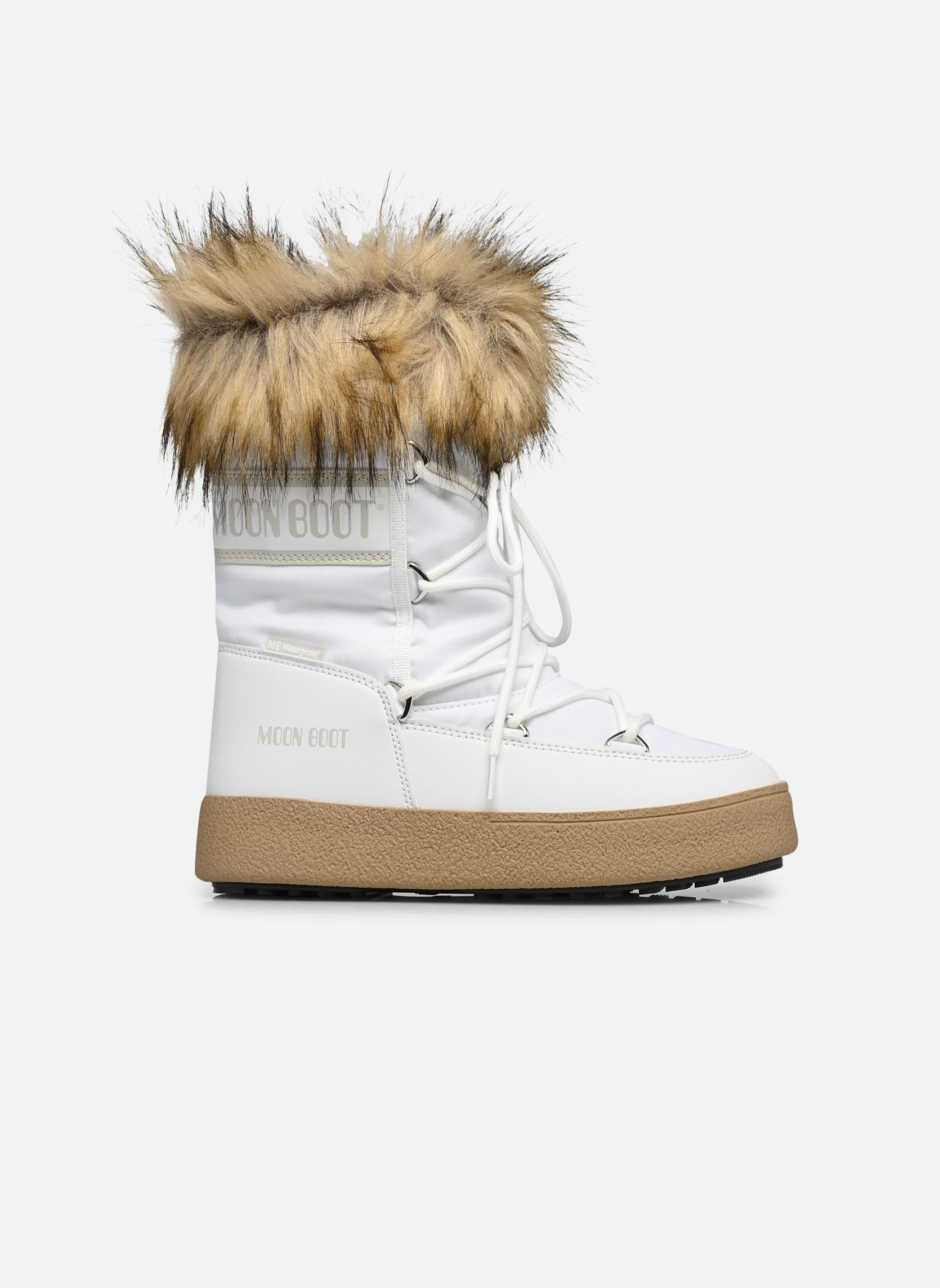 Bottes de neige Moon Boot Ltrack Monaco Low femme blanc Moon Boot Bottes de neige Moon Boot Ltrack Monaco Low femme blanc WHITE