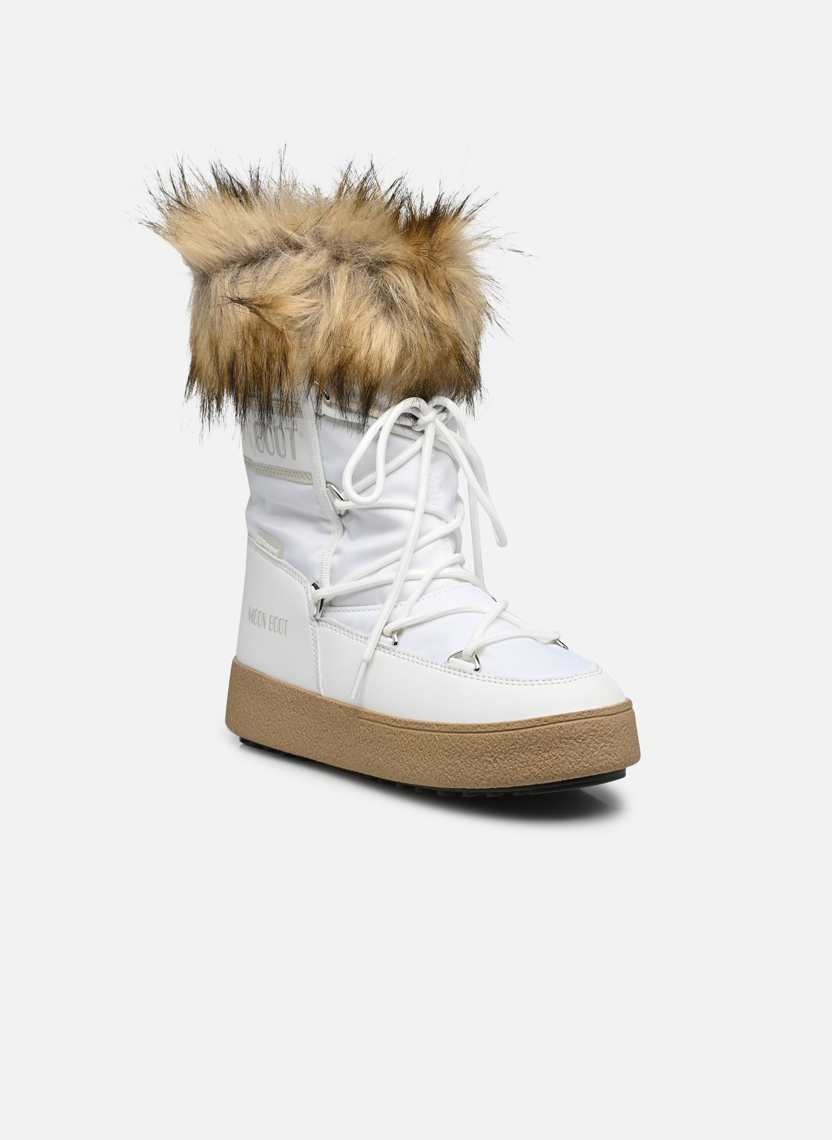 Bottes de neige Moon Boot Ltrack Monaco Low femme blanc Moon Boot Bottes de neige Moon Boot Ltrack Monaco Low femme blanc WHITE