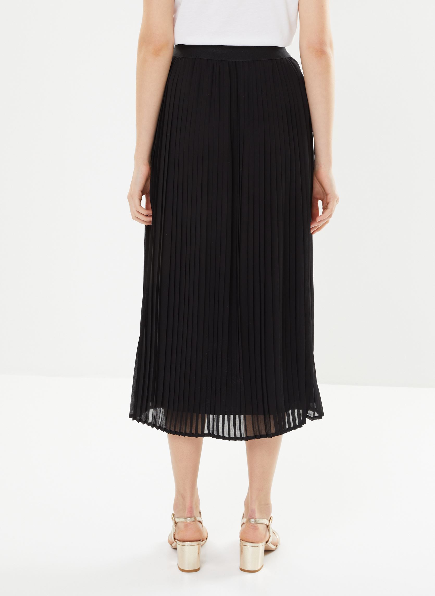 Jupes mi-longues JULLIA femme noir Georgia Rose Jupes mi-longues JULLIA femme noir JET BLACK