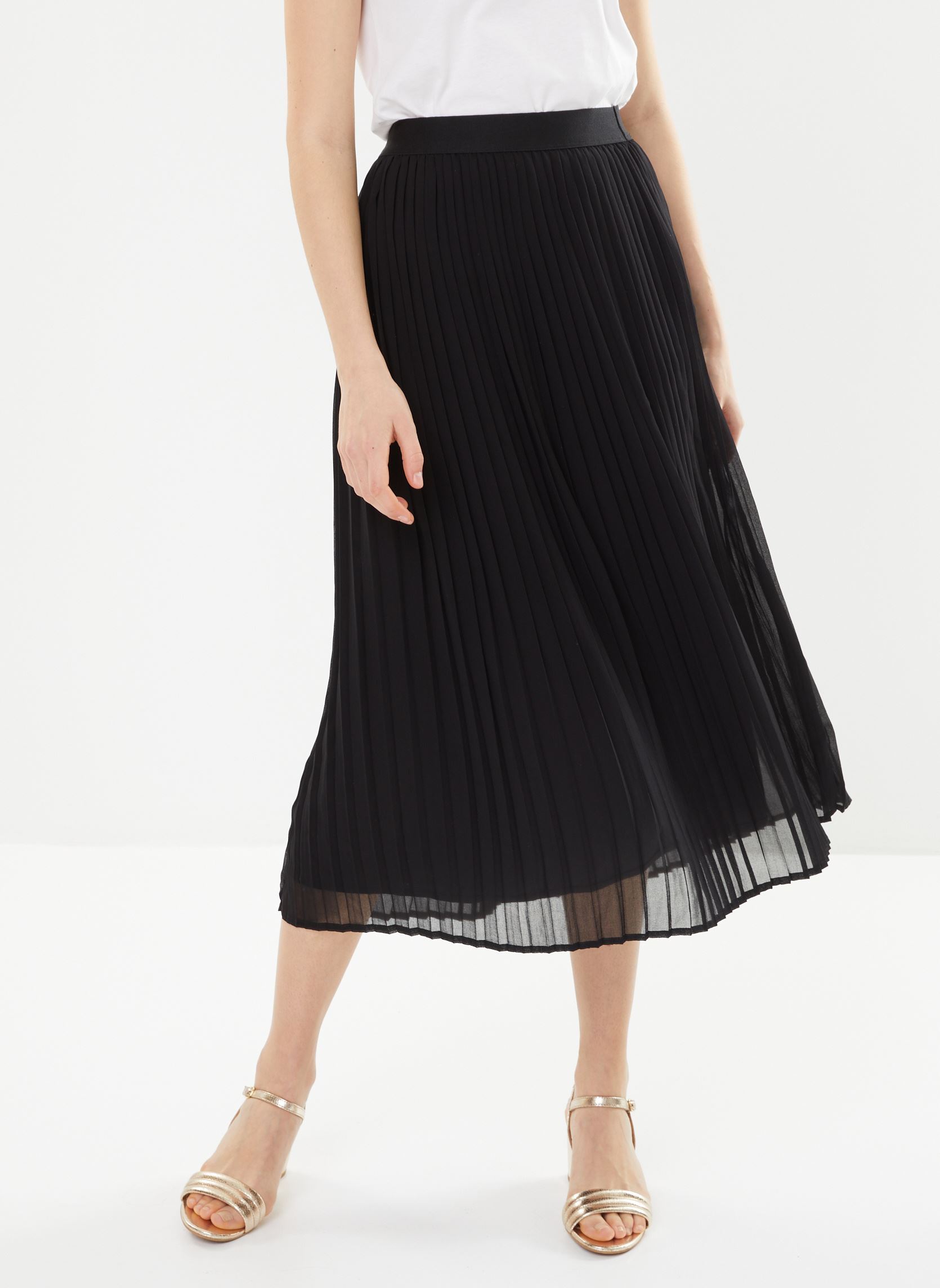 Jupes mi-longues JULLIA femme noir Georgia Rose Jupes mi-longues JULLIA femme noir JET BLACK