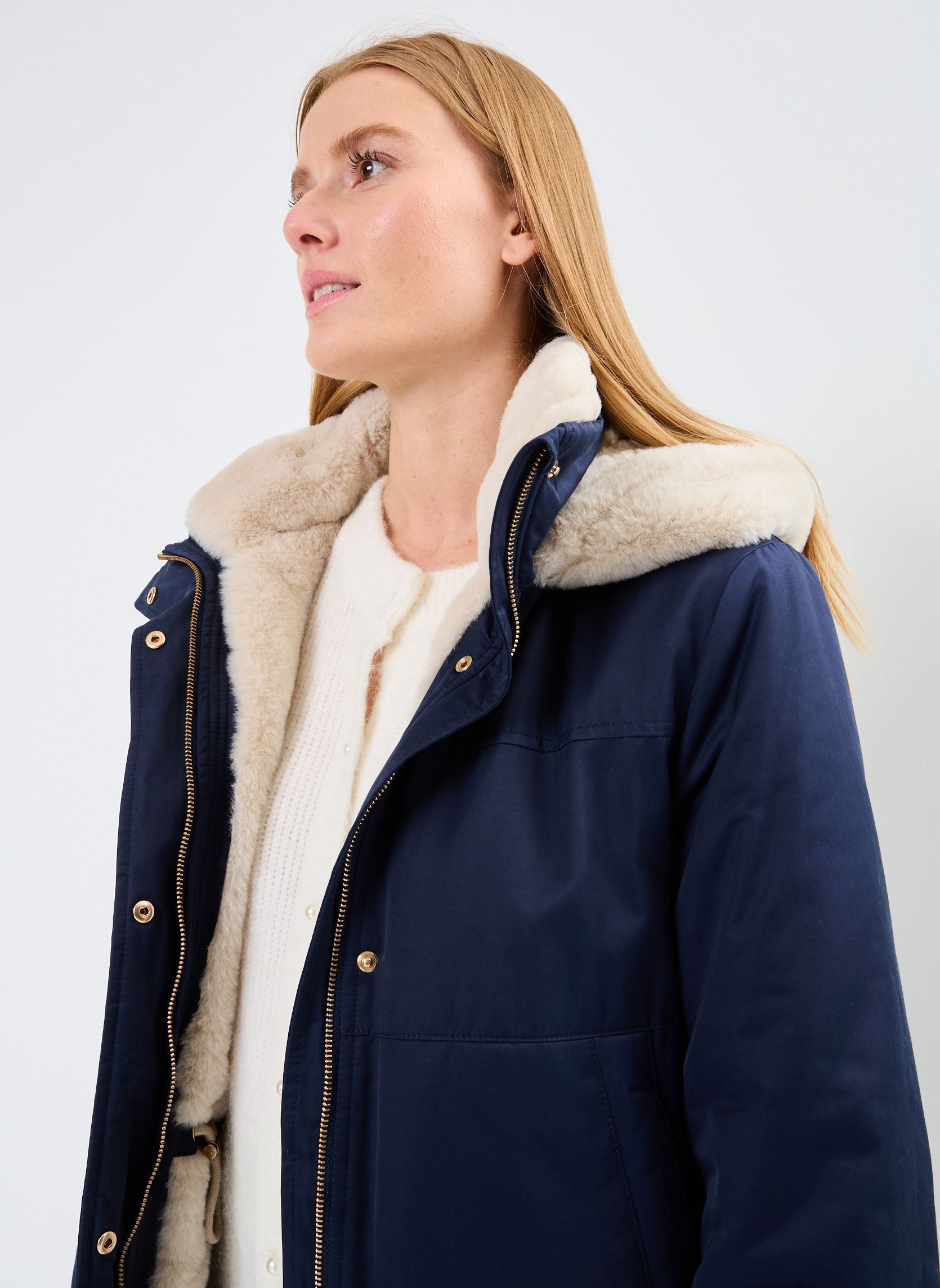 Parkas VALENCIA parka damen blau Georgia Rose Parkas VALENCIA parka damen blau NAVY BLAZER