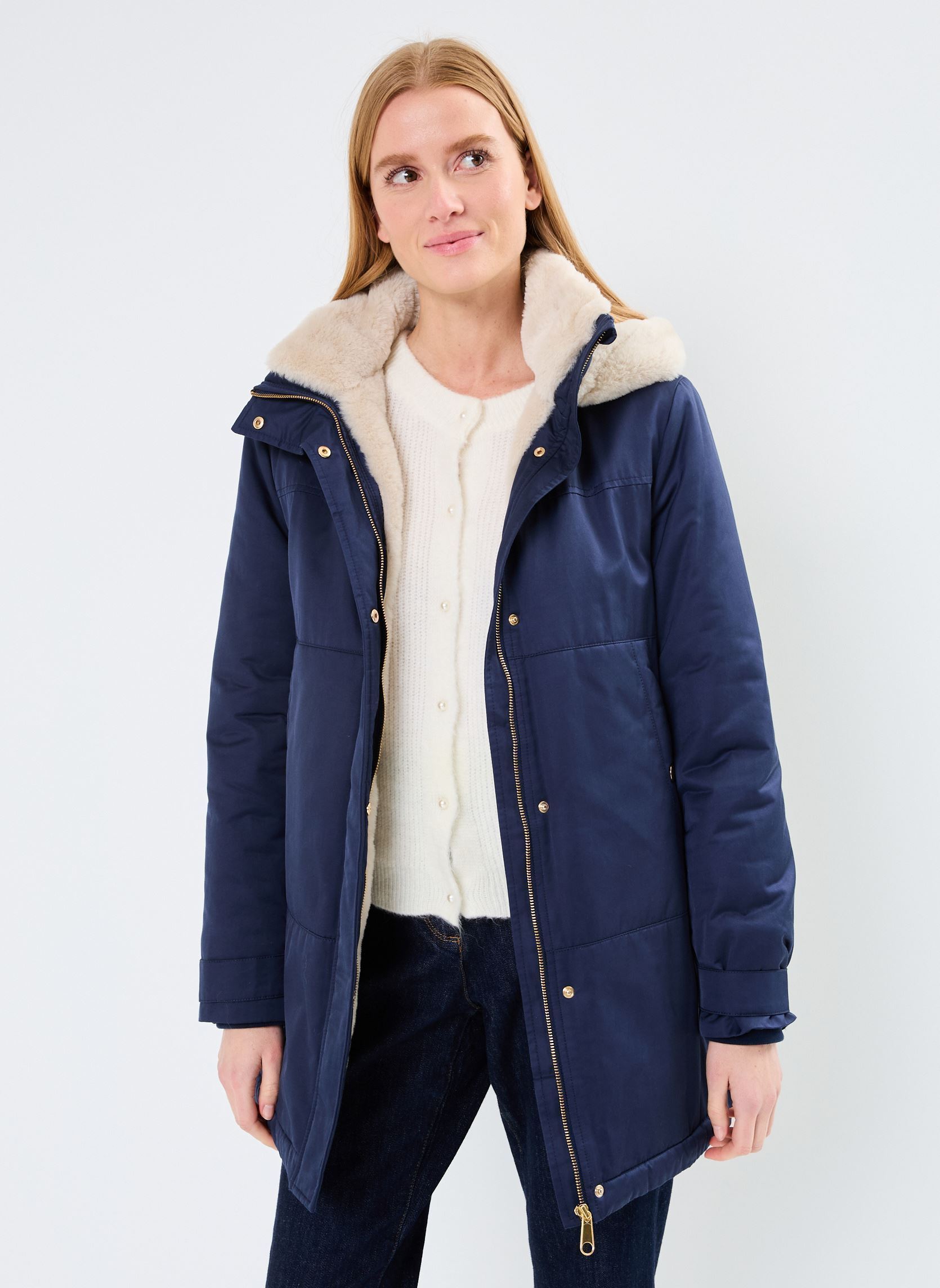 Parkas VALENCIA parka damen blau Georgia Rose Parkas VALENCIA parka damen blau NAVY BLAZER
