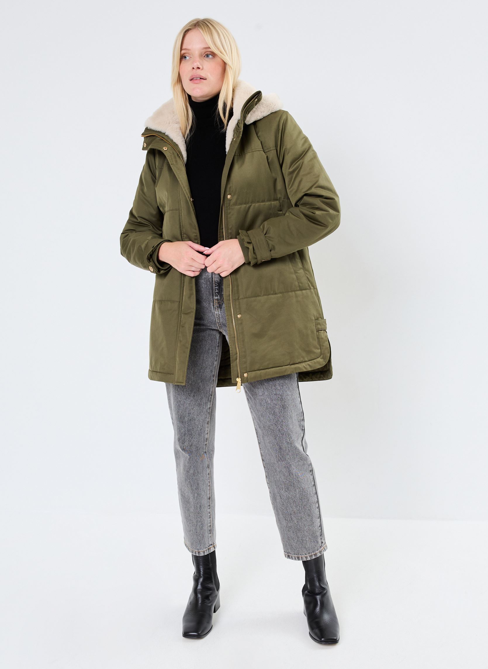 Parkas VALENCIA parka damen grün Georgia Rose Parkas VALENCIA parka damen grün OLIVE NIGHT