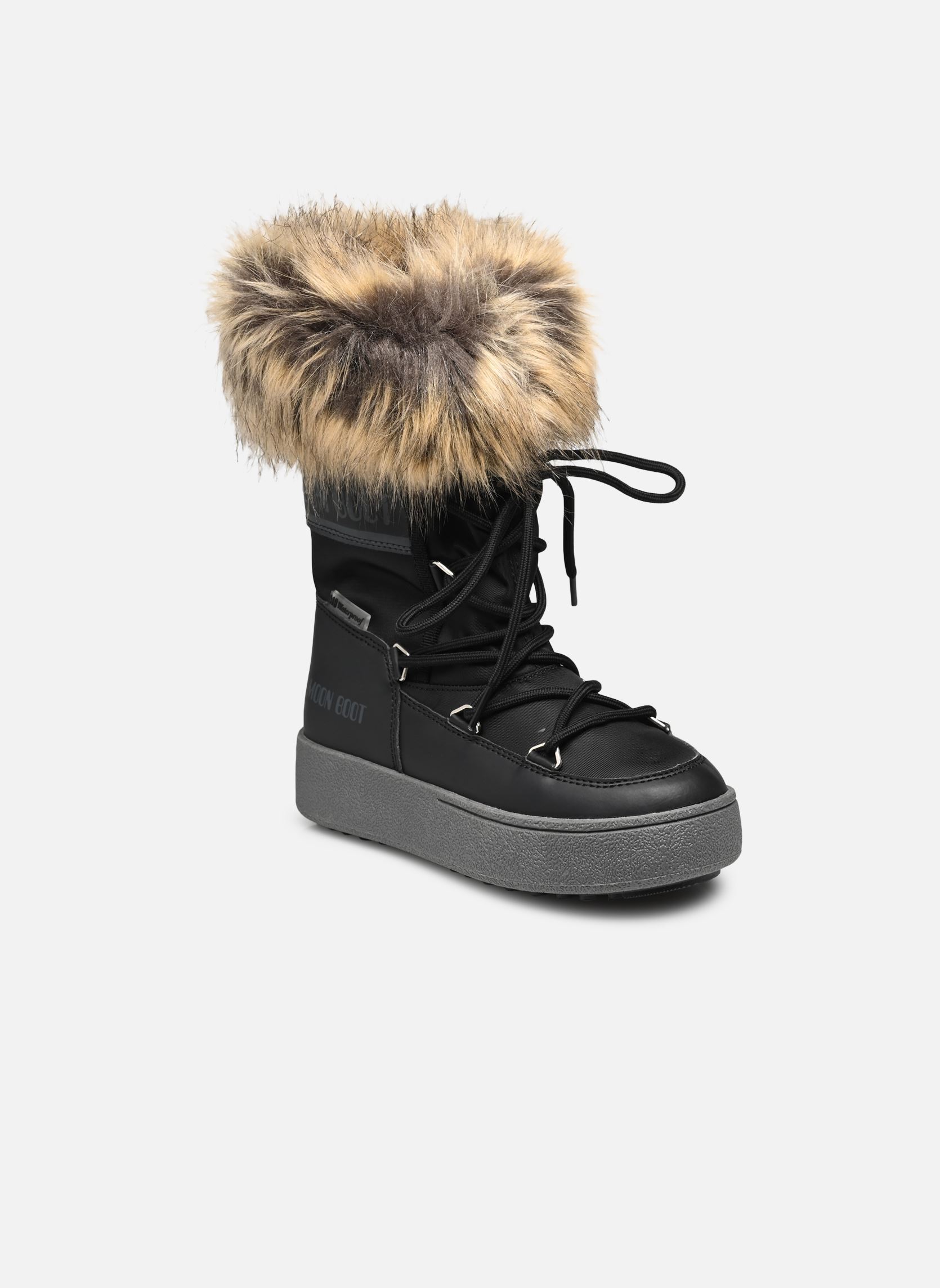 Snowboots MOON BOOT JTRACK MONACO LOW WP meisjes zwart Moon Boot Snowboots MOON BOOT JTRACK MONACO LOW WP meisjes zwart Black