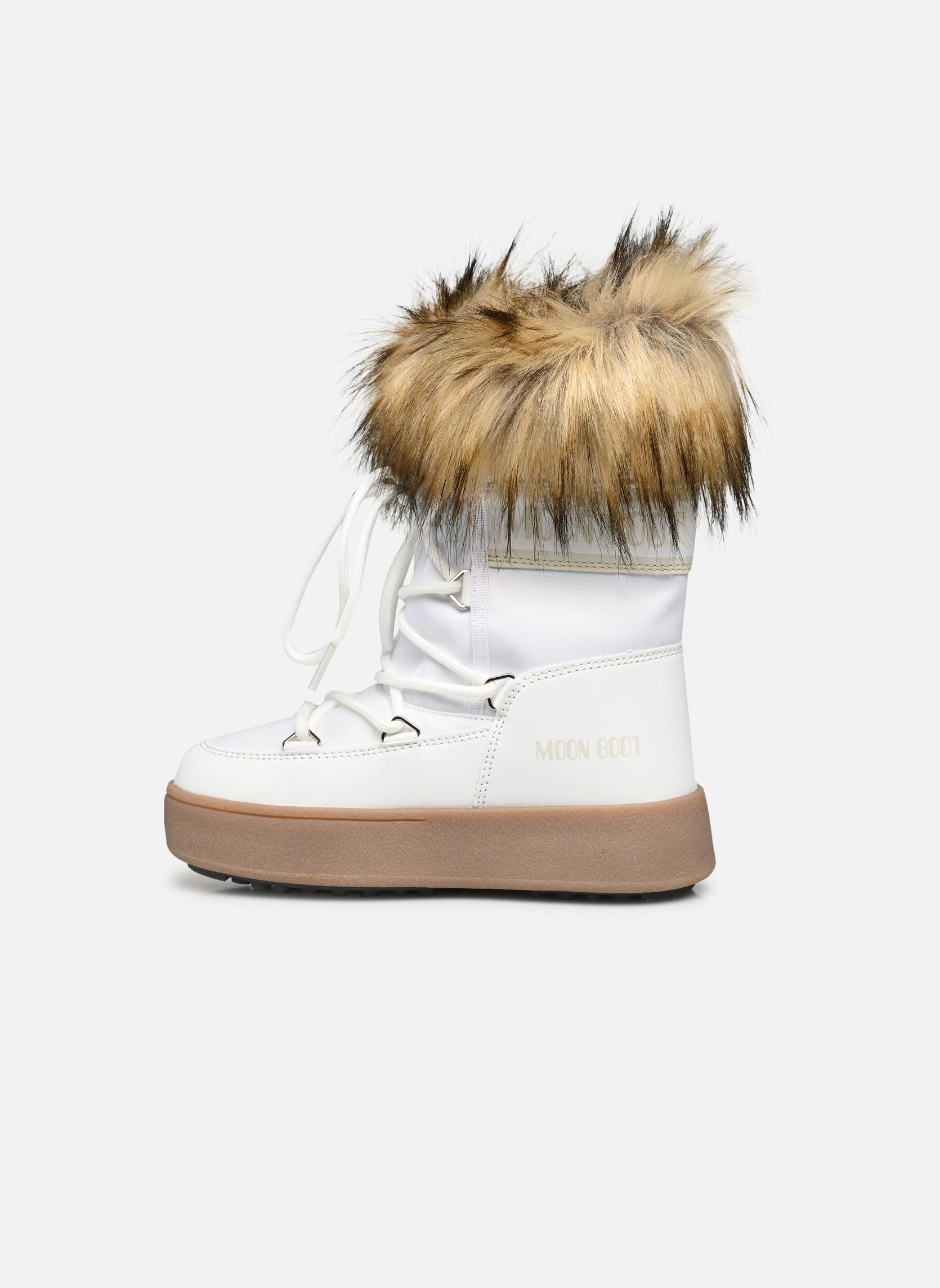Botas de nieve MOON BOOT JTRACK MONACO LOW WP niña blanco Moon Boot Botas de nieve MOON BOOT JTRACK MONACO LOW WP niña blanco White