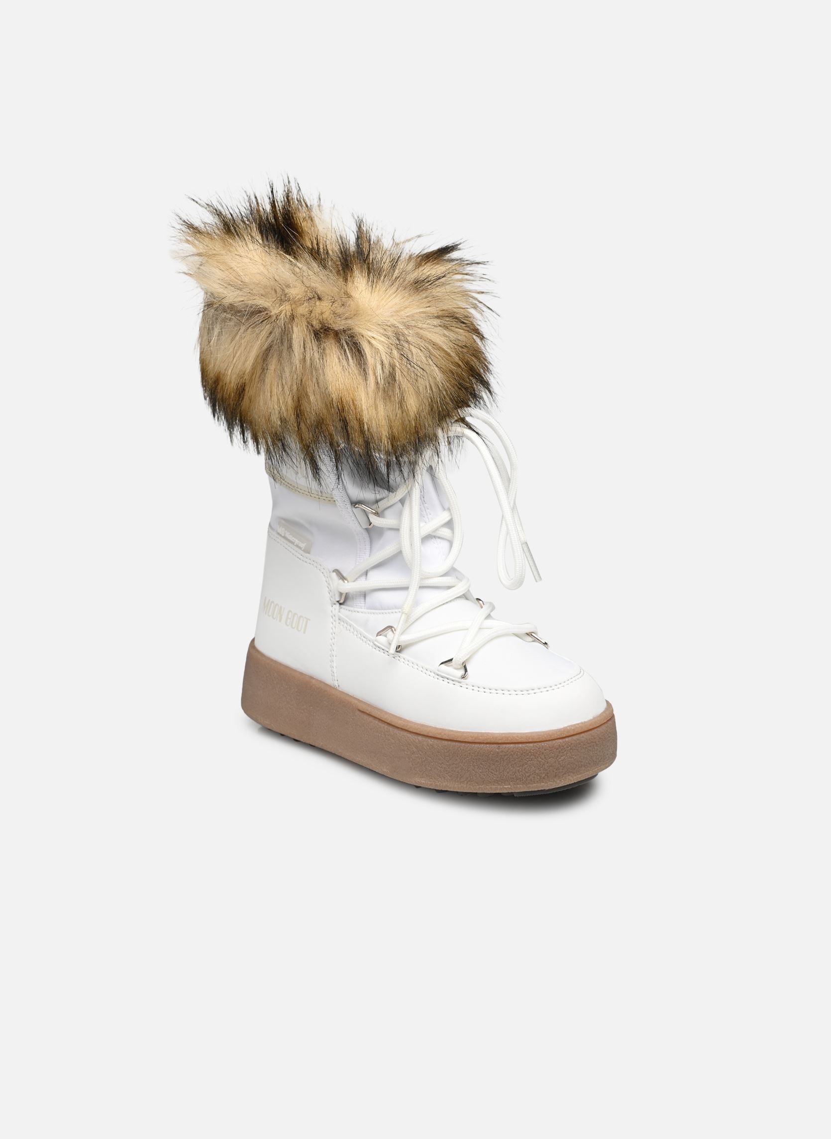 Botas de nieve MOON BOOT JTRACK MONACO LOW WP niña blanco Moon Boot Botas de nieve MOON BOOT JTRACK MONACO LOW WP niña blanco White