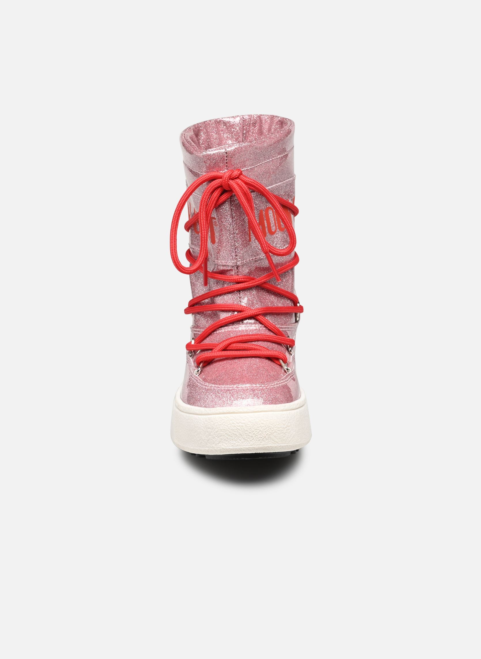 Schneestiefel MOON BOOT JTRACK TUBE GLITTER mädchen rosa Moon Boot Schneestiefel MOON BOOT JTRACK TUBE GLITTER mädchen rosa Pink