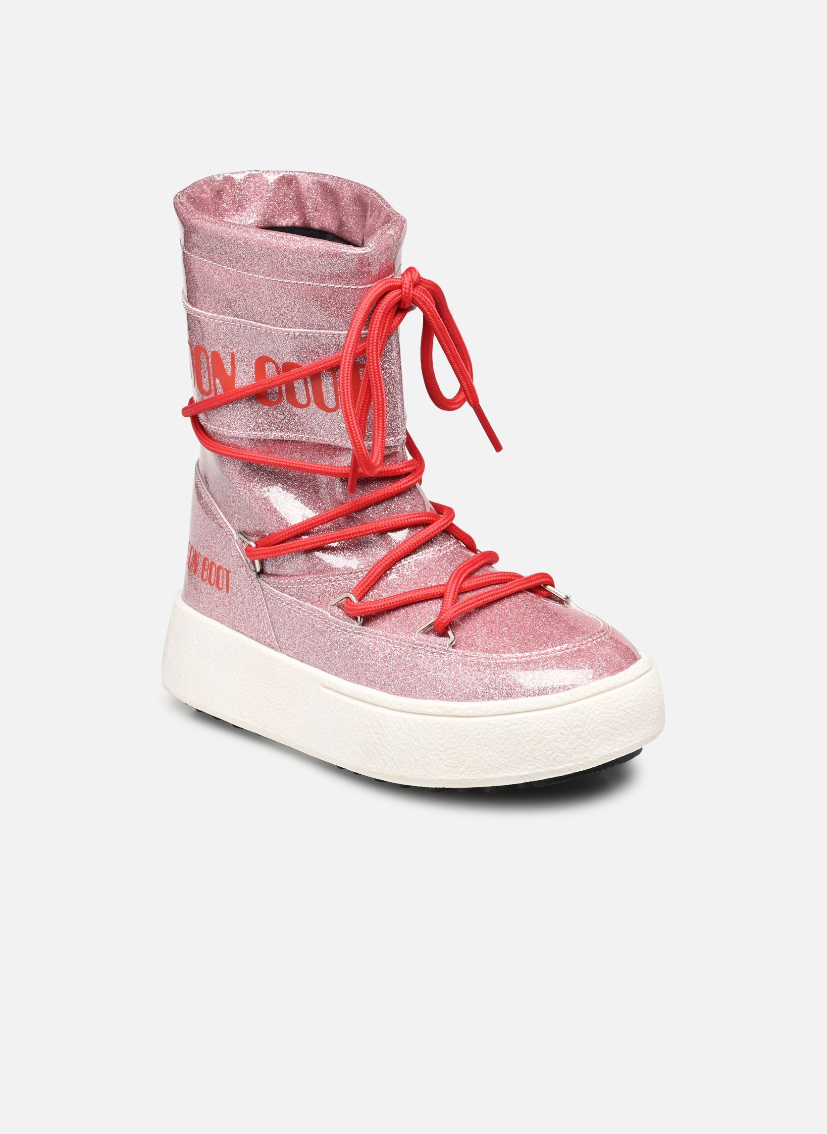 Schneestiefel MOON BOOT JTRACK TUBE GLITTER mädchen rosa Moon Boot Schneestiefel MOON BOOT JTRACK TUBE GLITTER mädchen rosa Pink