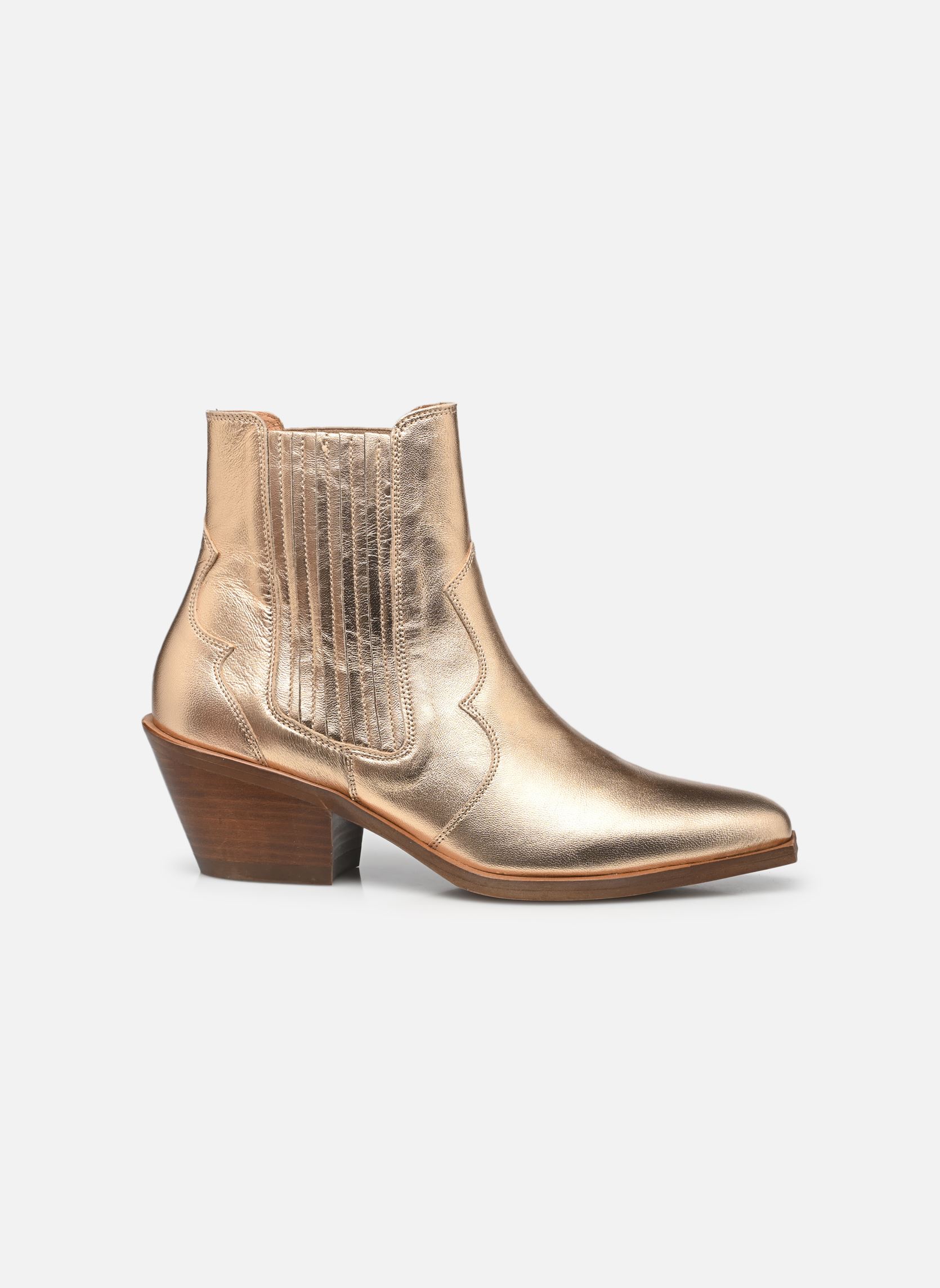 Cowboy boots Georgio dames goud en brons Georgia Rose Cowboy boots Georgio dames goud en brons Doré