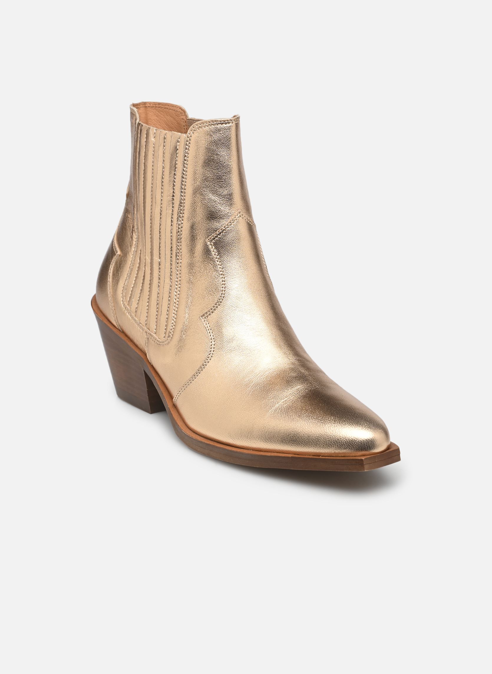 Cowboy boots Georgio dames goud en brons Georgia Rose Cowboy boots Georgio dames goud en brons Doré