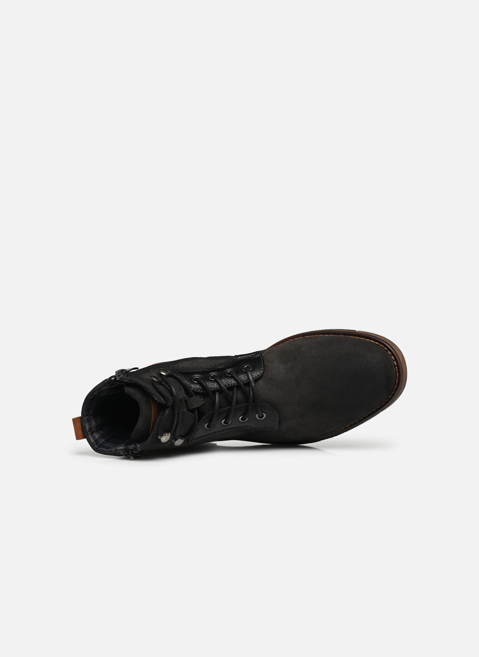 Veterlaarsjes THIZAP heren zwart I Love Shoes Veterlaarsjes THIZAP heren zwart NOIR