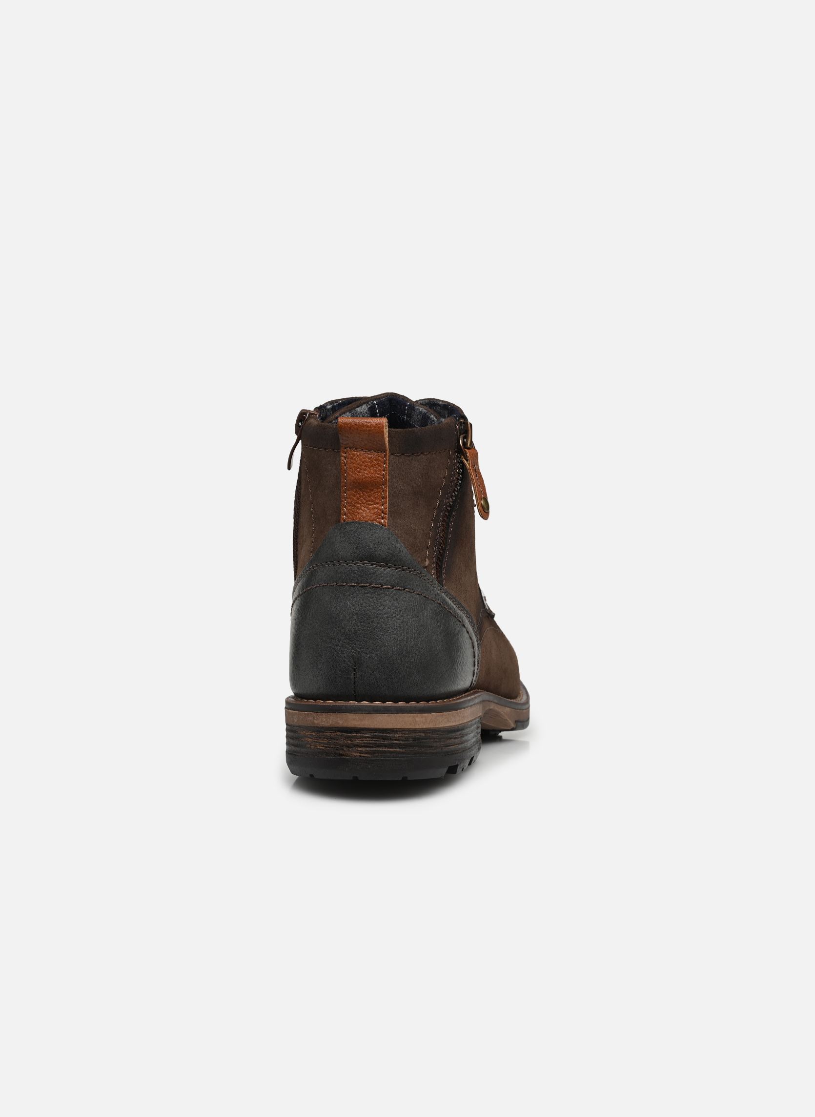 Veterlaarsjes THIZAP heren bruin I Love Shoes Veterlaarsjes THIZAP heren bruin MARRON