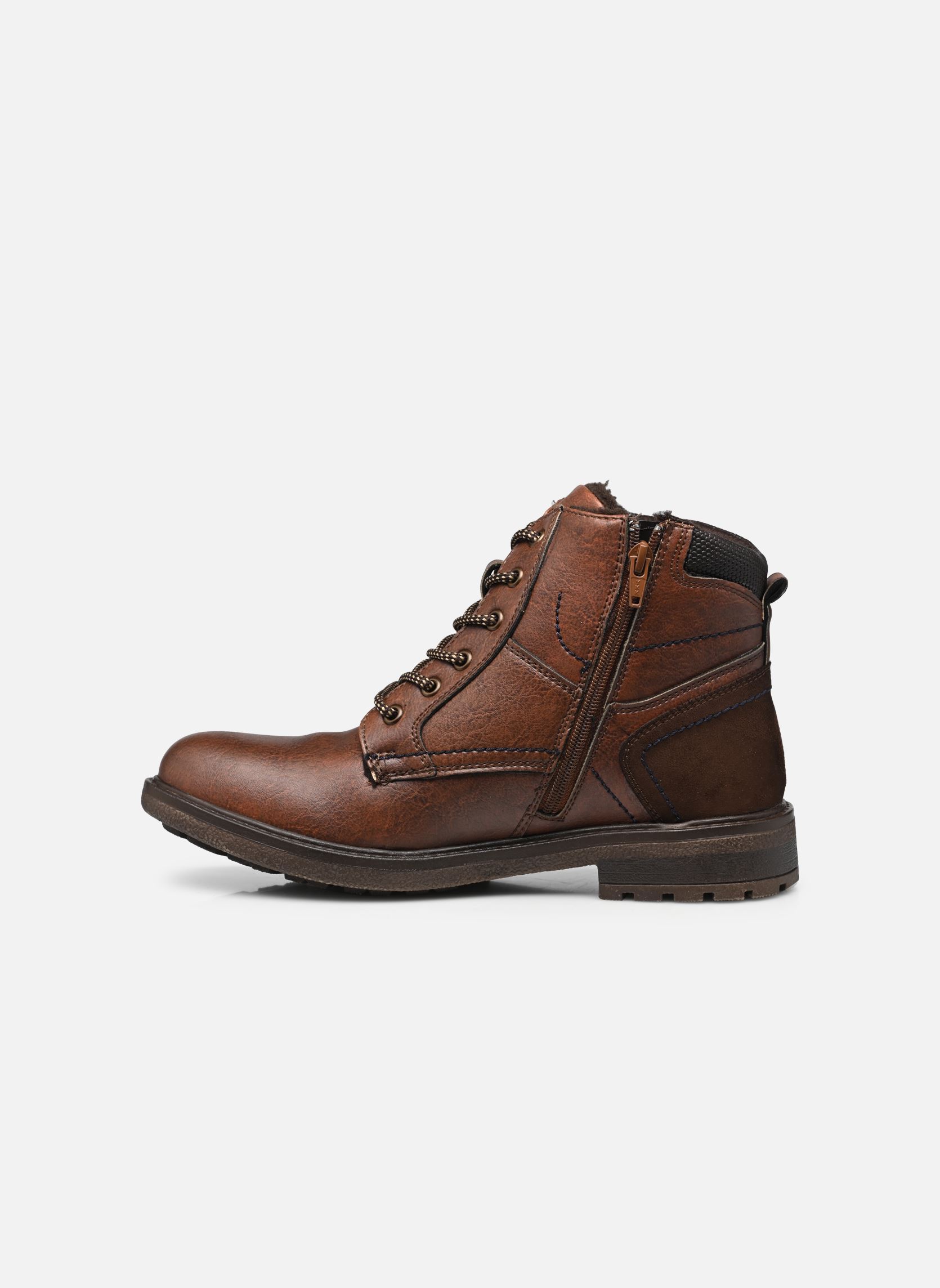 Geschnürte Stiefeletten THEDDY herren braun I Love Shoes Geschnürte Stiefeletten THEDDY herren braun COGNAC