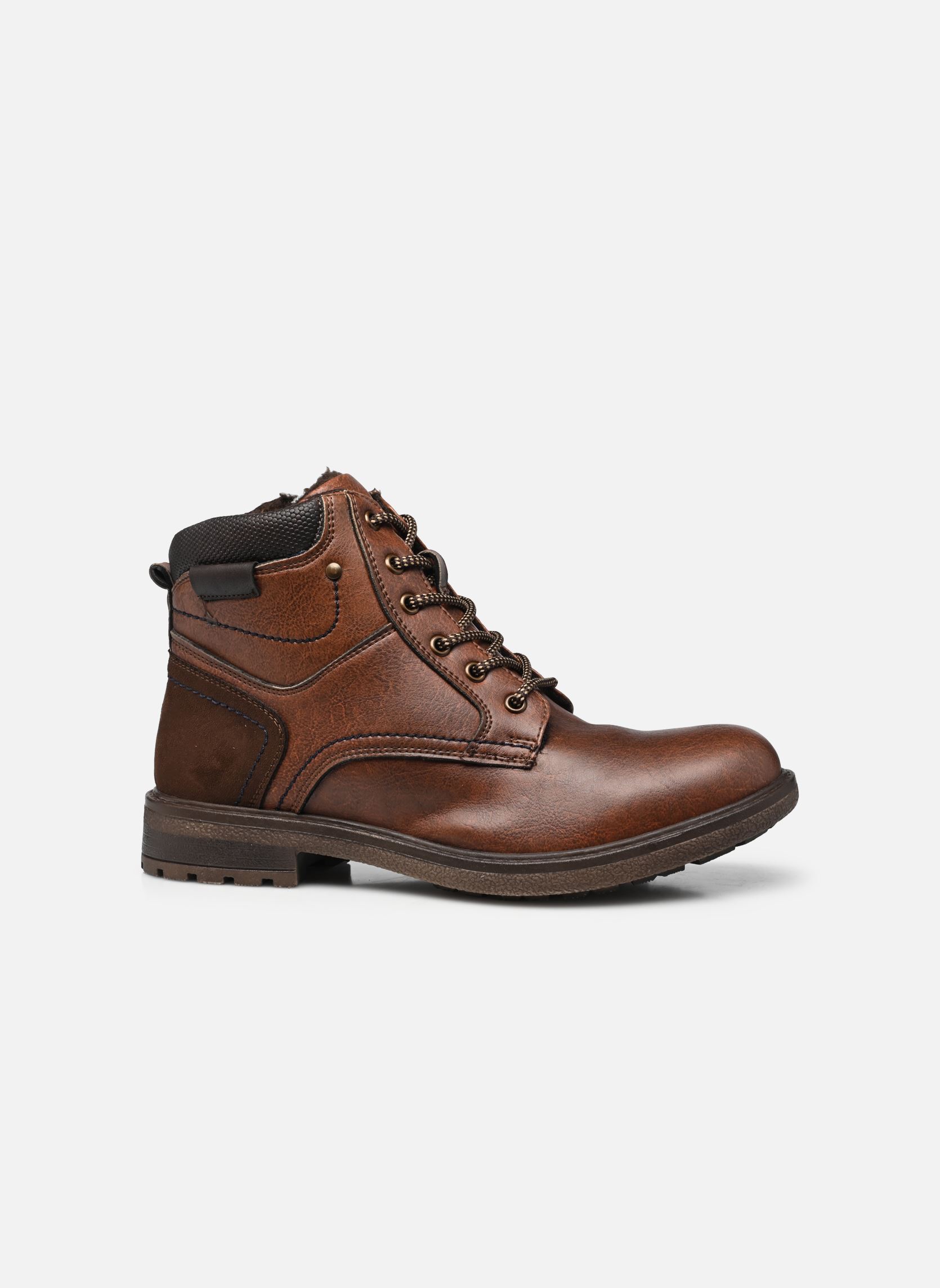 Geschnürte Stiefeletten THEDDY herren braun I Love Shoes Geschnürte Stiefeletten THEDDY herren braun COGNAC