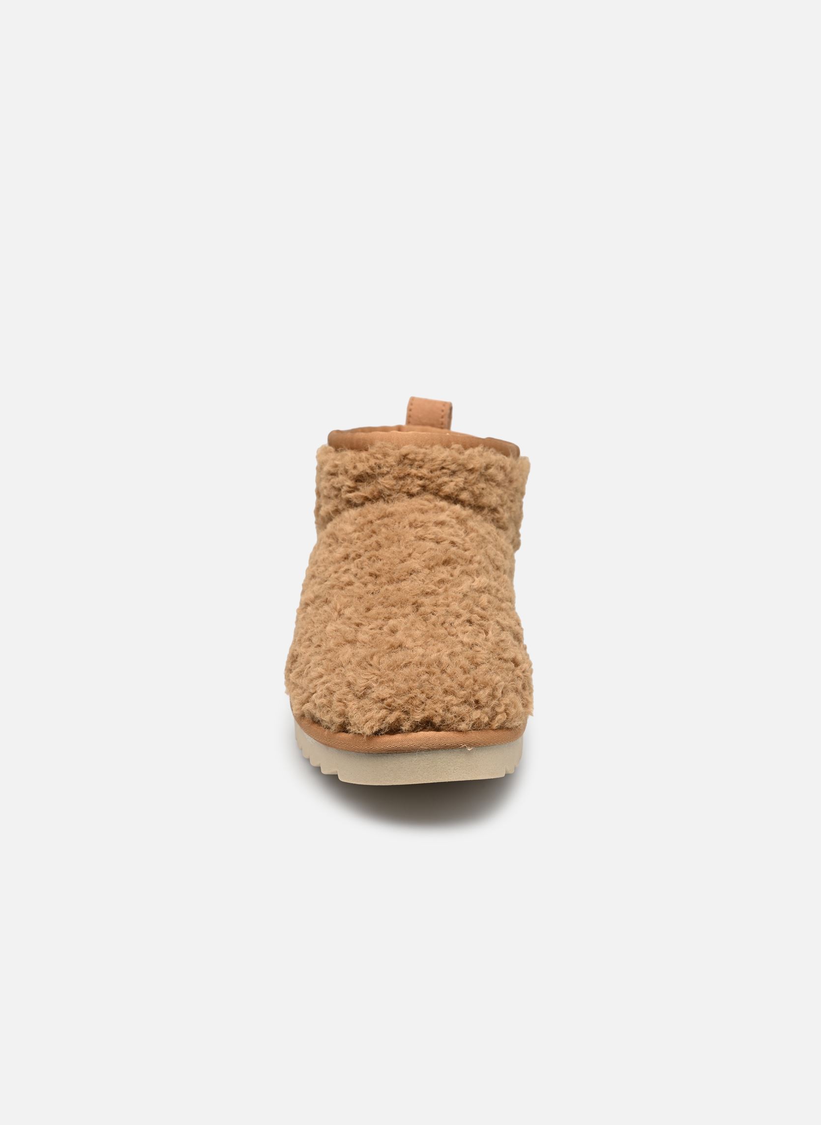 Bottines fourrées Short winter boot in teddy femme beige Colors of California Bottines fourrées Short winter boot in teddy femme beige TAN
