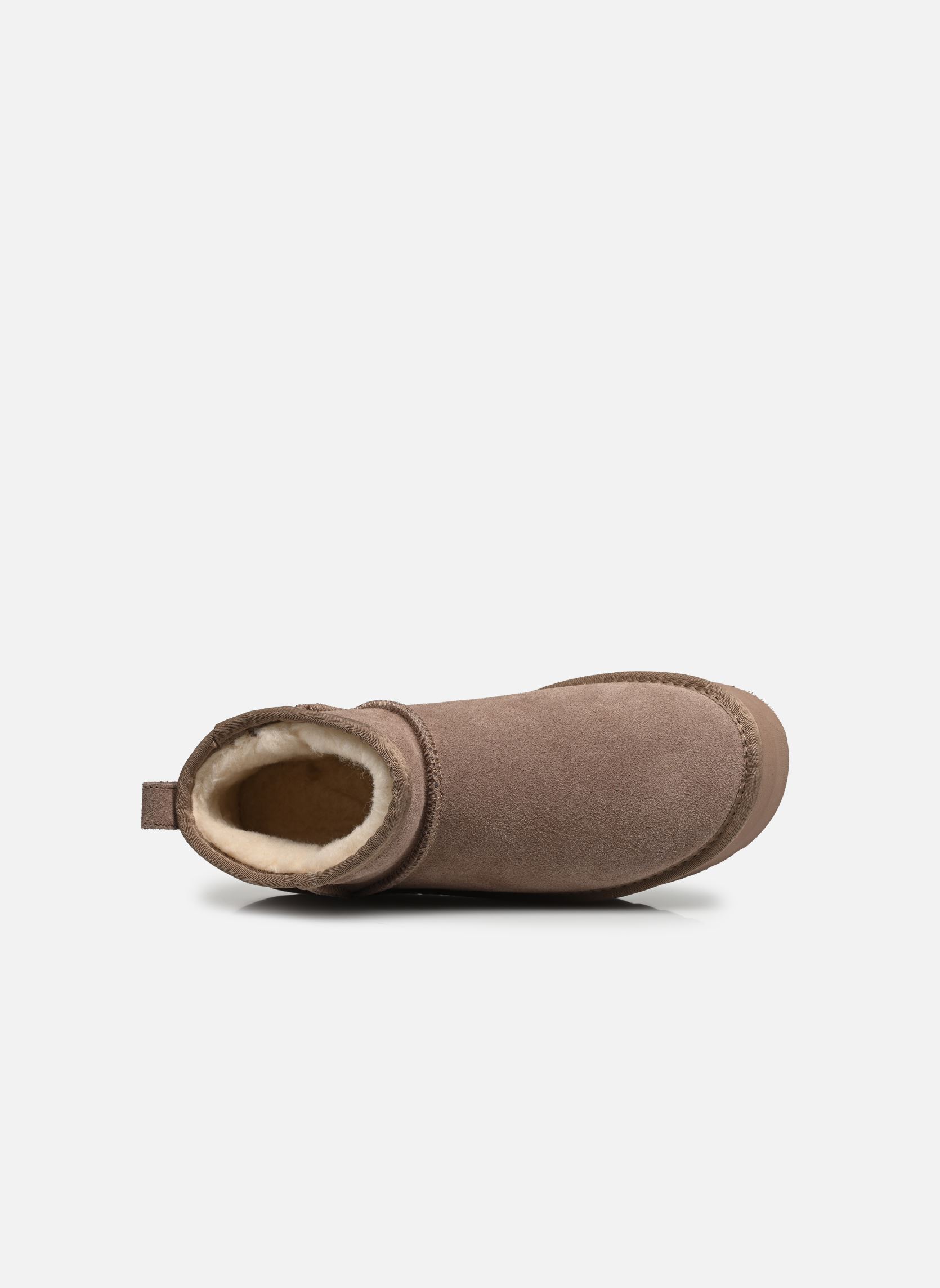 Bottines fourrées Platfrom winter boot in suede femme beige Colors of California Bottines fourrées Platfrom winter boot in suede femme beige Taupe