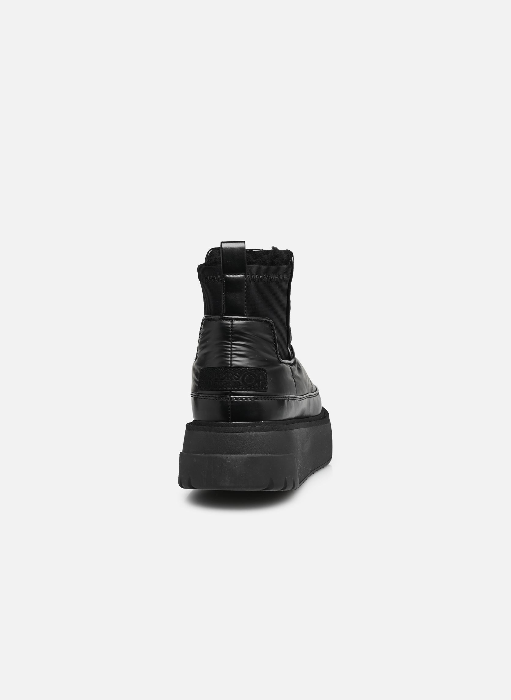 Bottes de neige Boot nylon mix snk sole femme noir Colors of California Bottes de neige Boot nylon mix snk sole femme noir BLACK