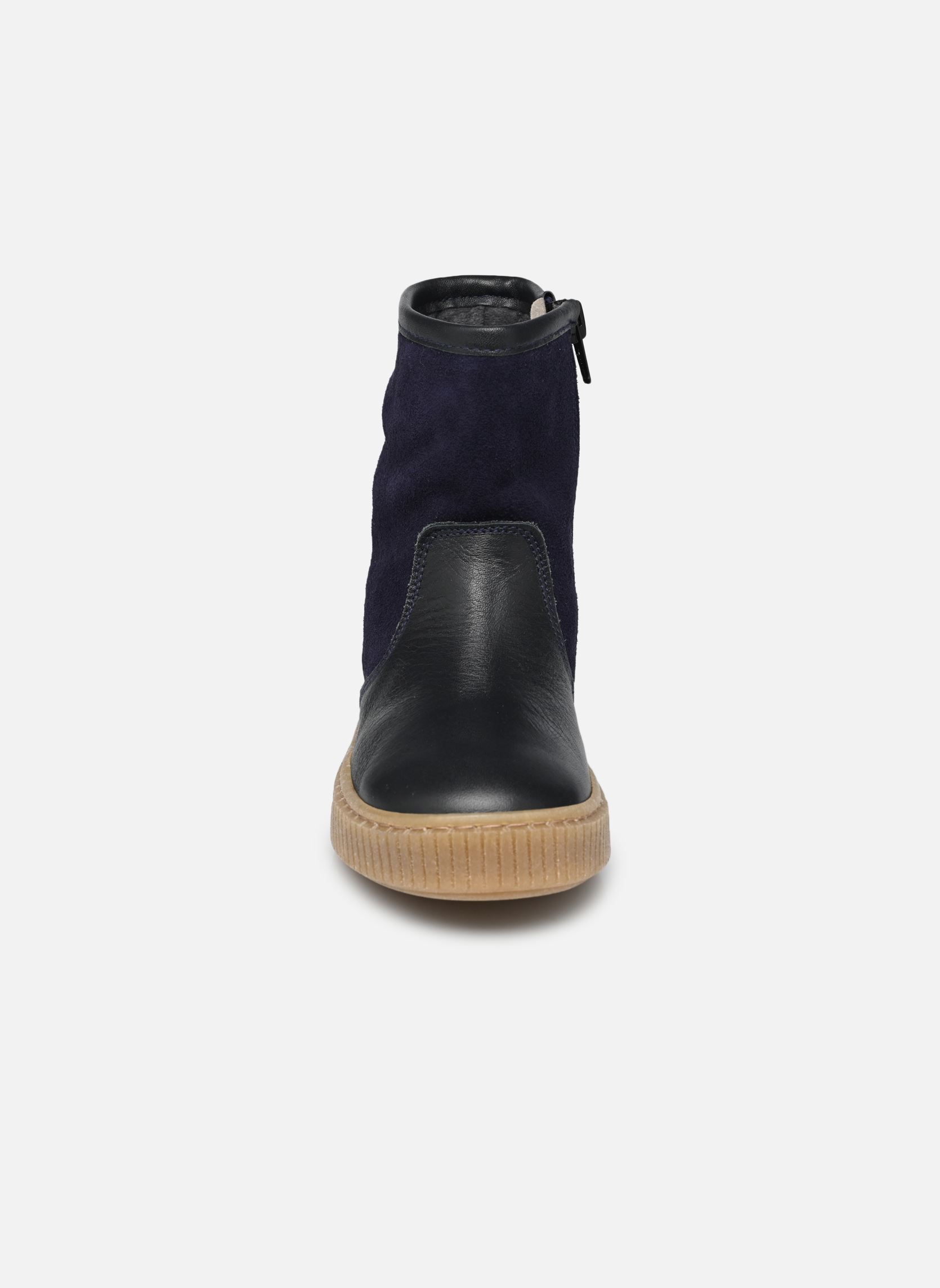 Bottines BOLUBO LEATHER garçon bleu Rose et Martin Bottines BOLUBO LEATHER garçon bleu Marine