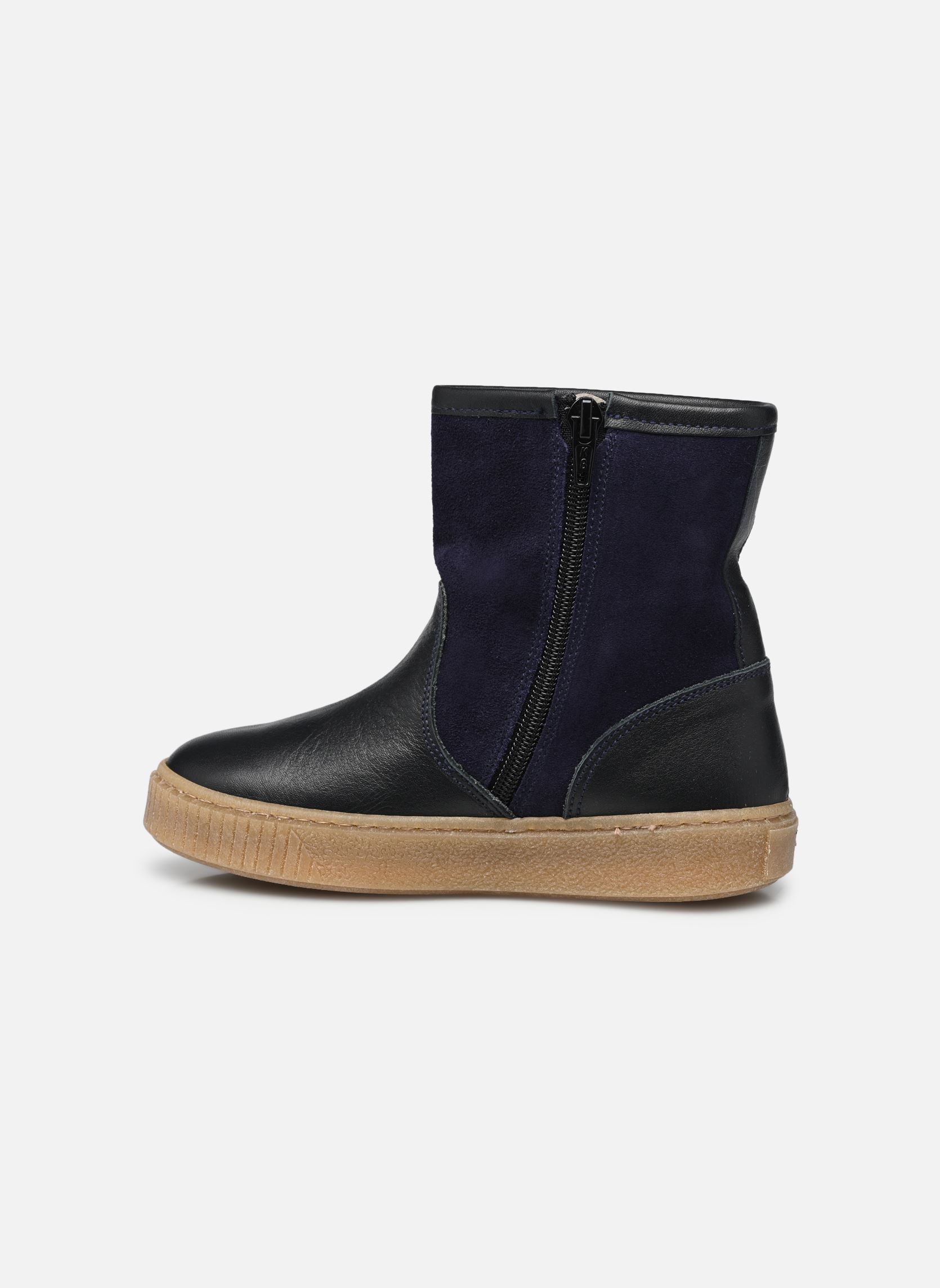 Bottines BOLUBO LEATHER garçon bleu Rose et Martin Bottines BOLUBO LEATHER garçon bleu Marine