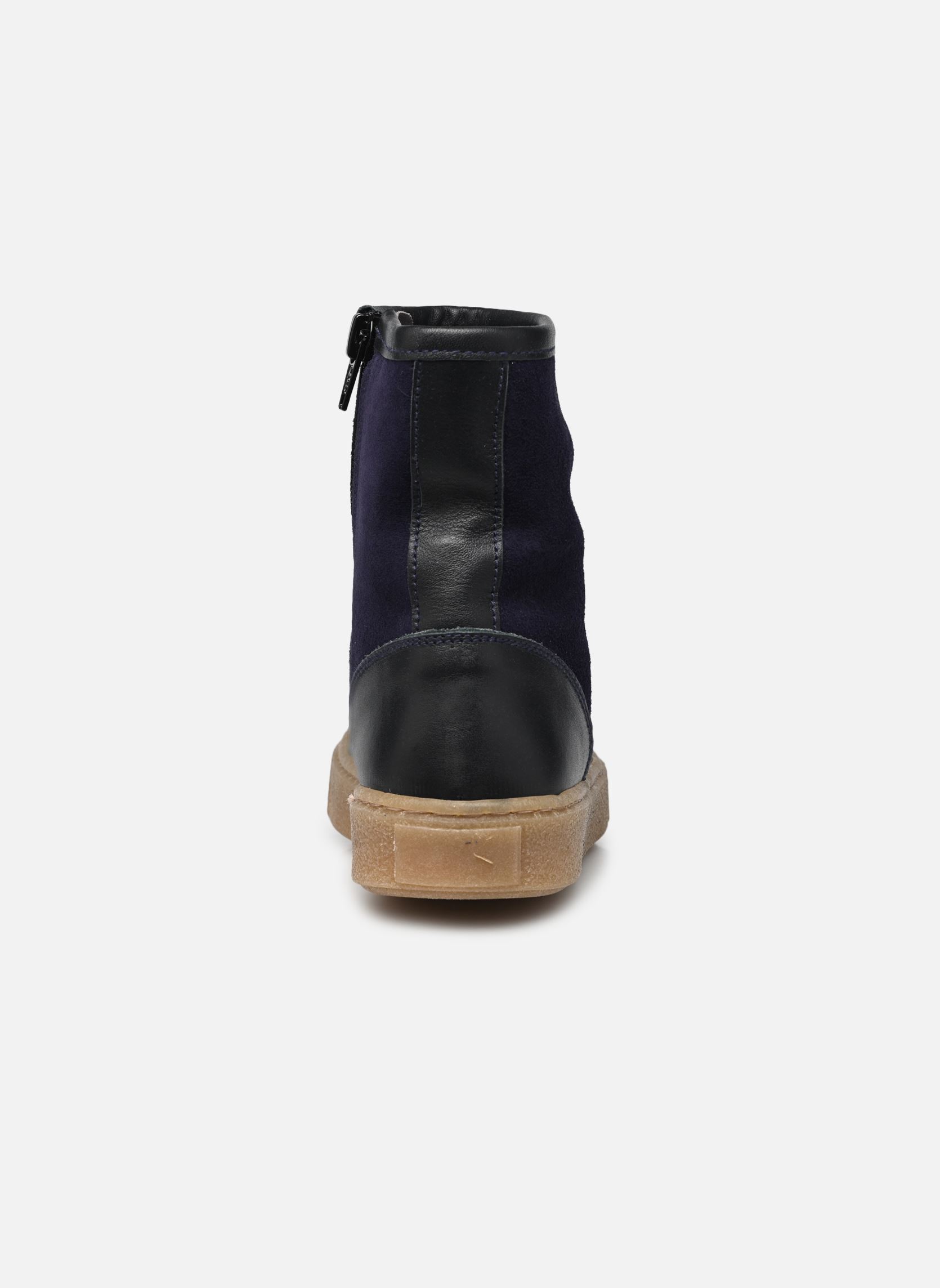 Bottines BOLUBO LEATHER garçon bleu Rose et Martin Bottines BOLUBO LEATHER garçon bleu Marine