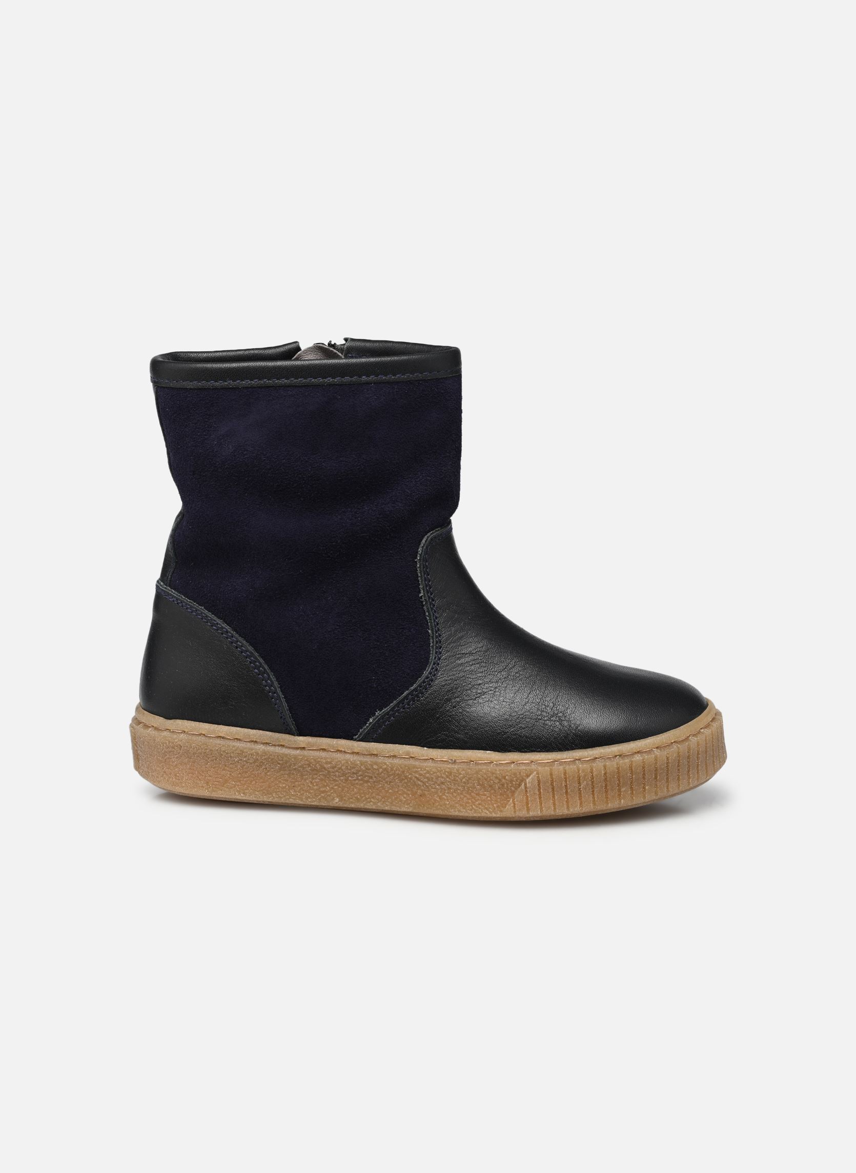 Bottines BOLUBO LEATHER garçon bleu Rose et Martin Bottines BOLUBO LEATHER garçon bleu Marine