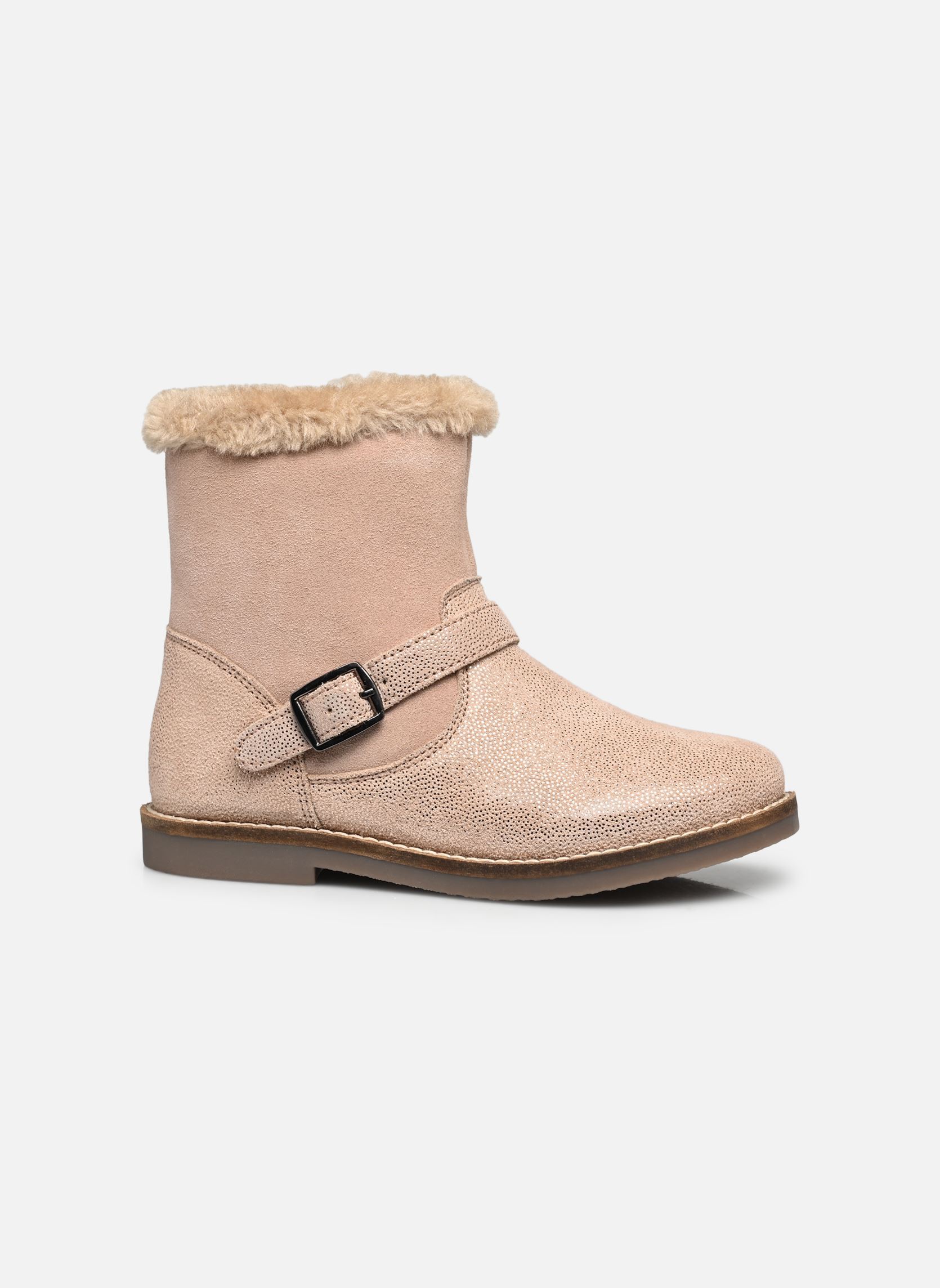 Bottes KOCHO LEATHER fille rose Rose et Martin Bottes KOCHO LEATHER fille rose Rose