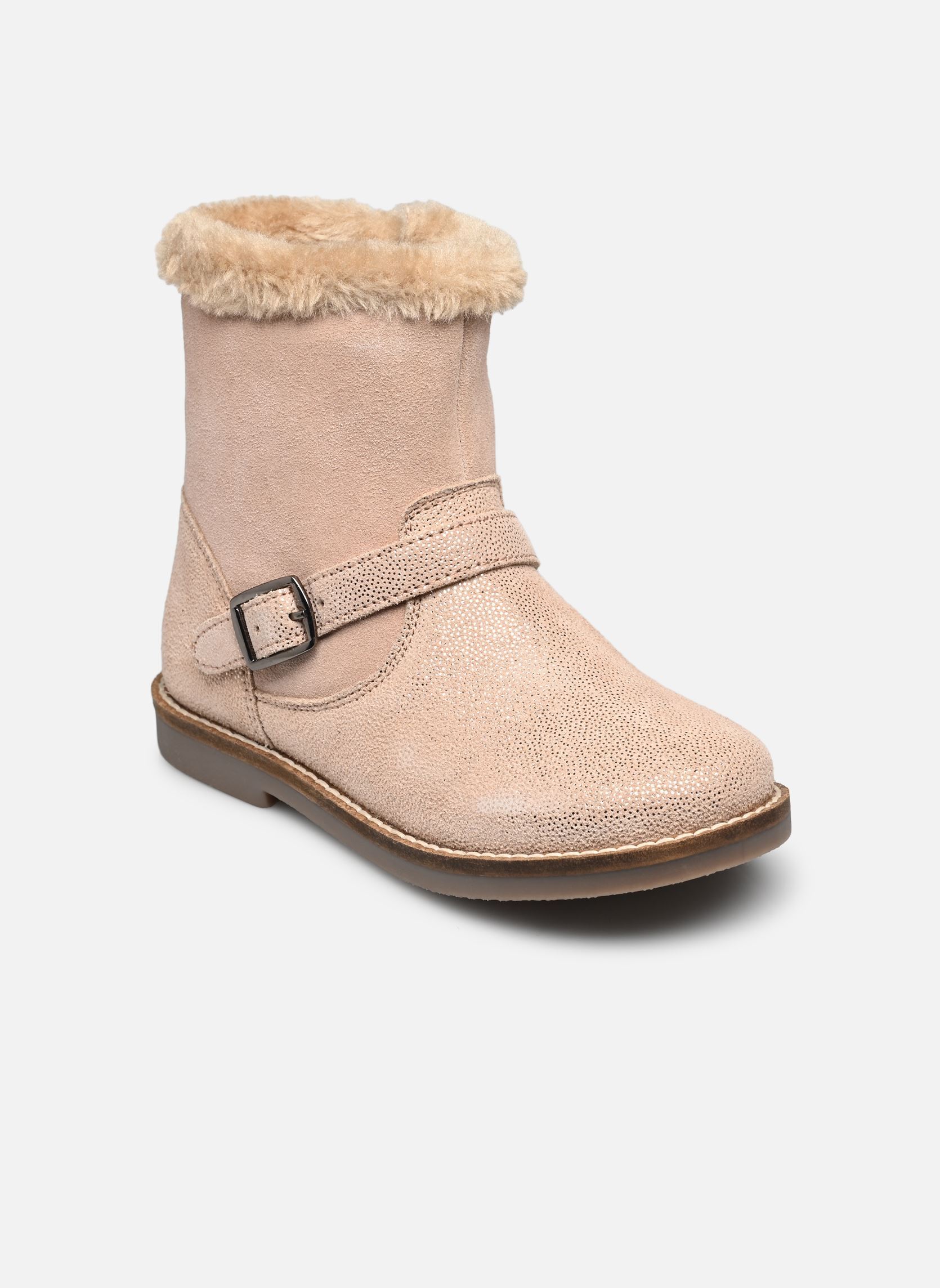 Bottes KOCHO LEATHER fille rose Rose et Martin Bottes KOCHO LEATHER fille rose Rose