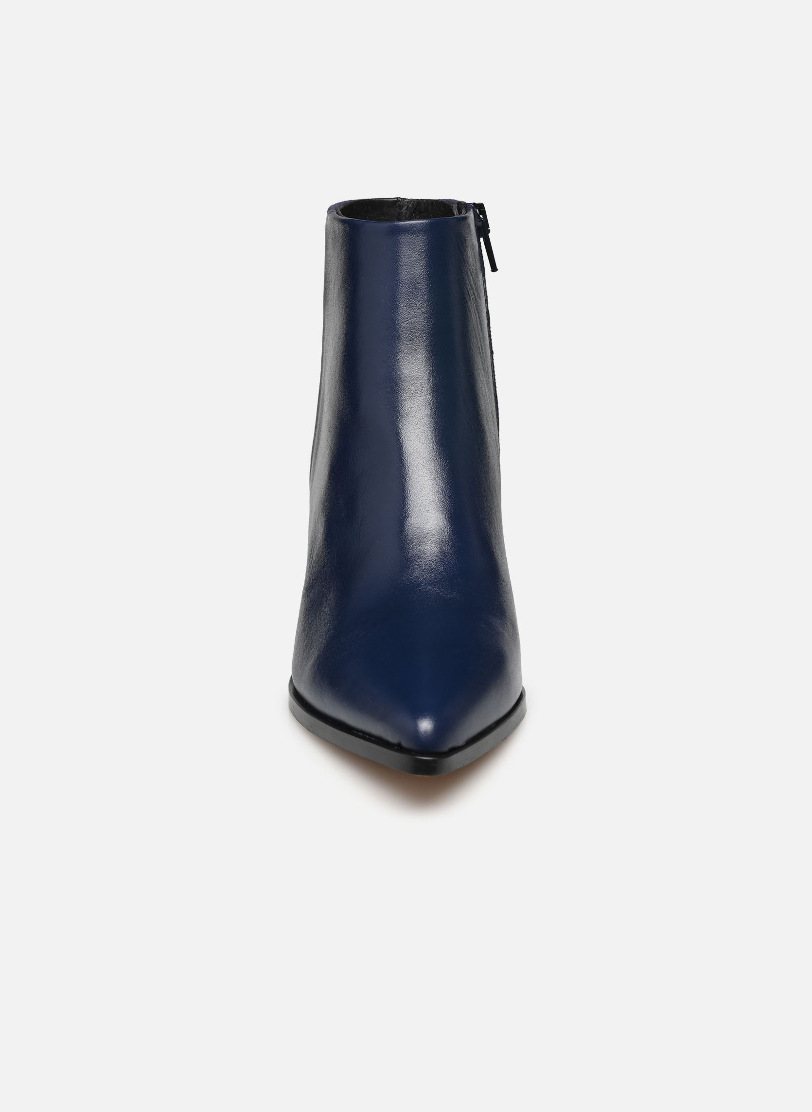 Everybody 58251 leren enkellaarzen blauw