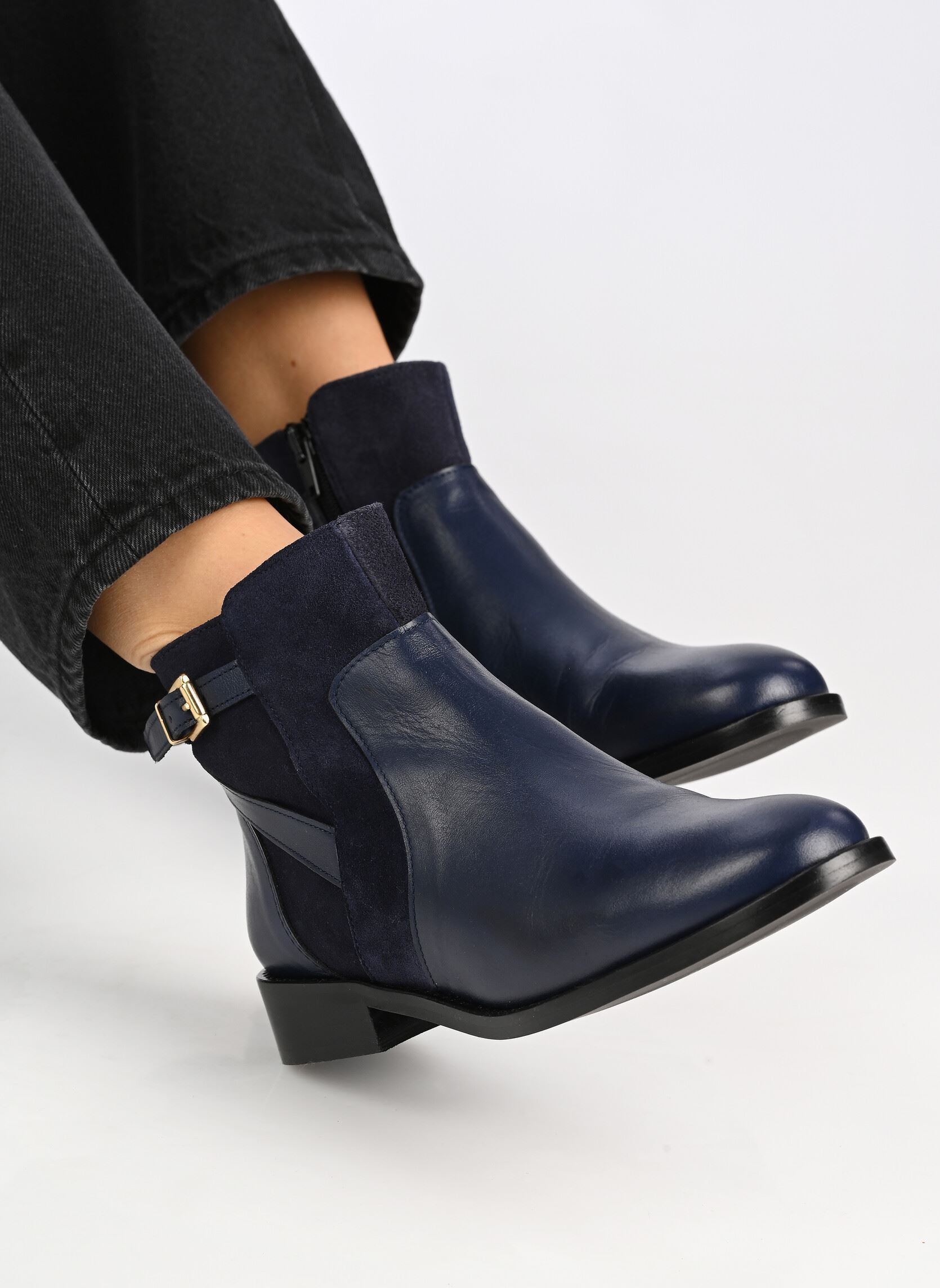Stiefeletten und Stiefel Almana damen blau Georgia Rose Stiefeletten und Stiefel Almana damen blau Marine