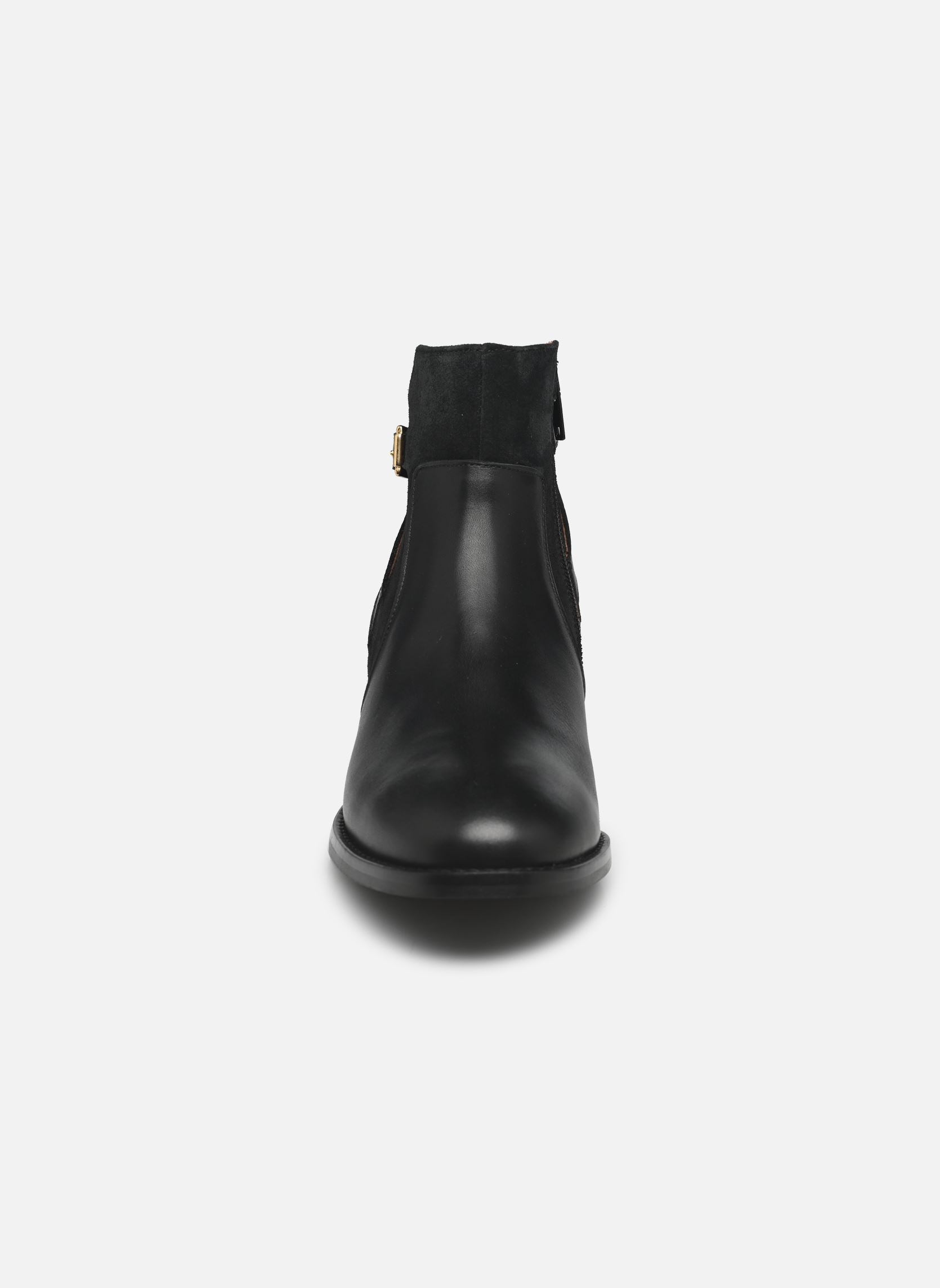 Enkellaarzen en boots Almana dames zwart Georgia Rose Enkellaarzen en boots Almana dames zwart NOIR