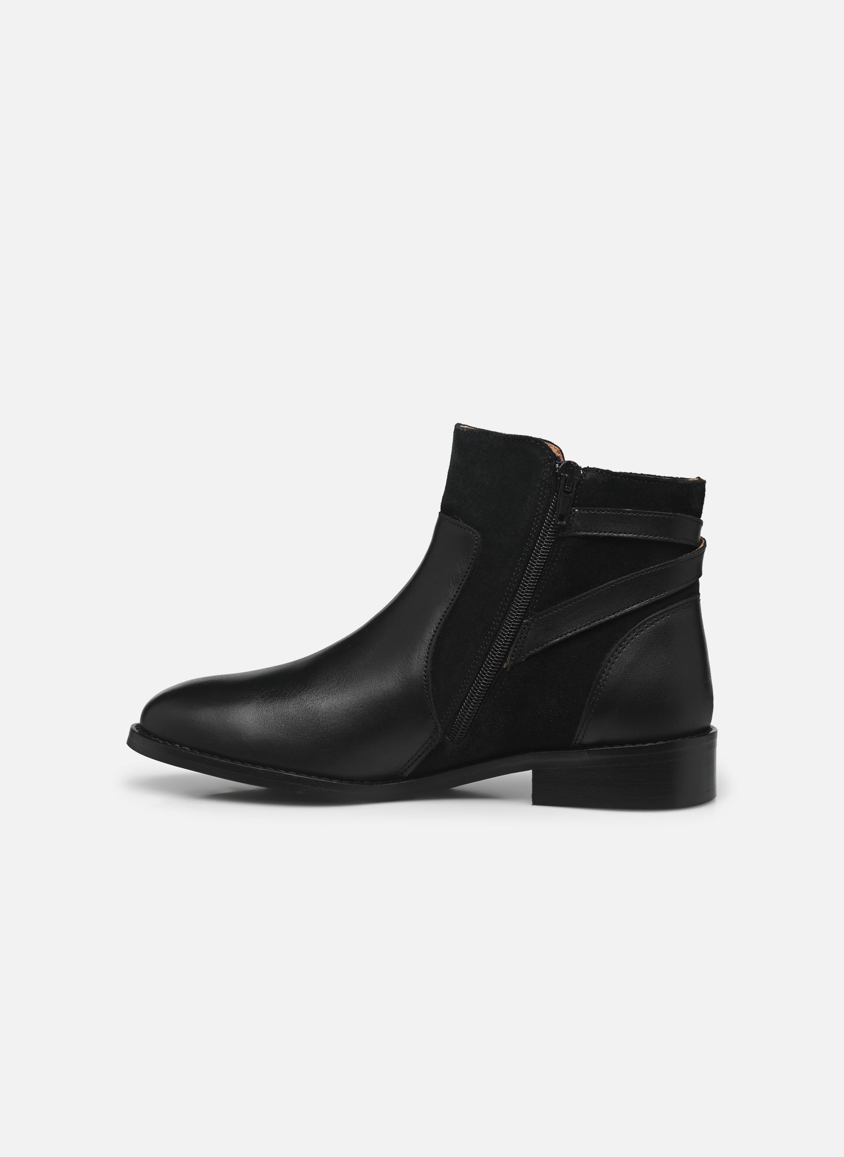 Enkellaarzen en boots Almana dames zwart Georgia Rose Enkellaarzen en boots Almana dames zwart NOIR