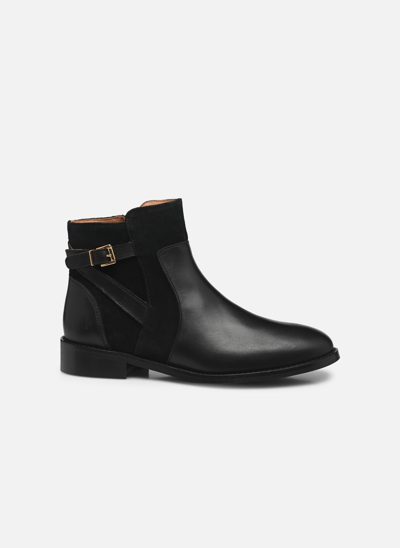 Enkellaarzen en boots Almana dames zwart Georgia Rose Enkellaarzen en boots Almana dames zwart NOIR