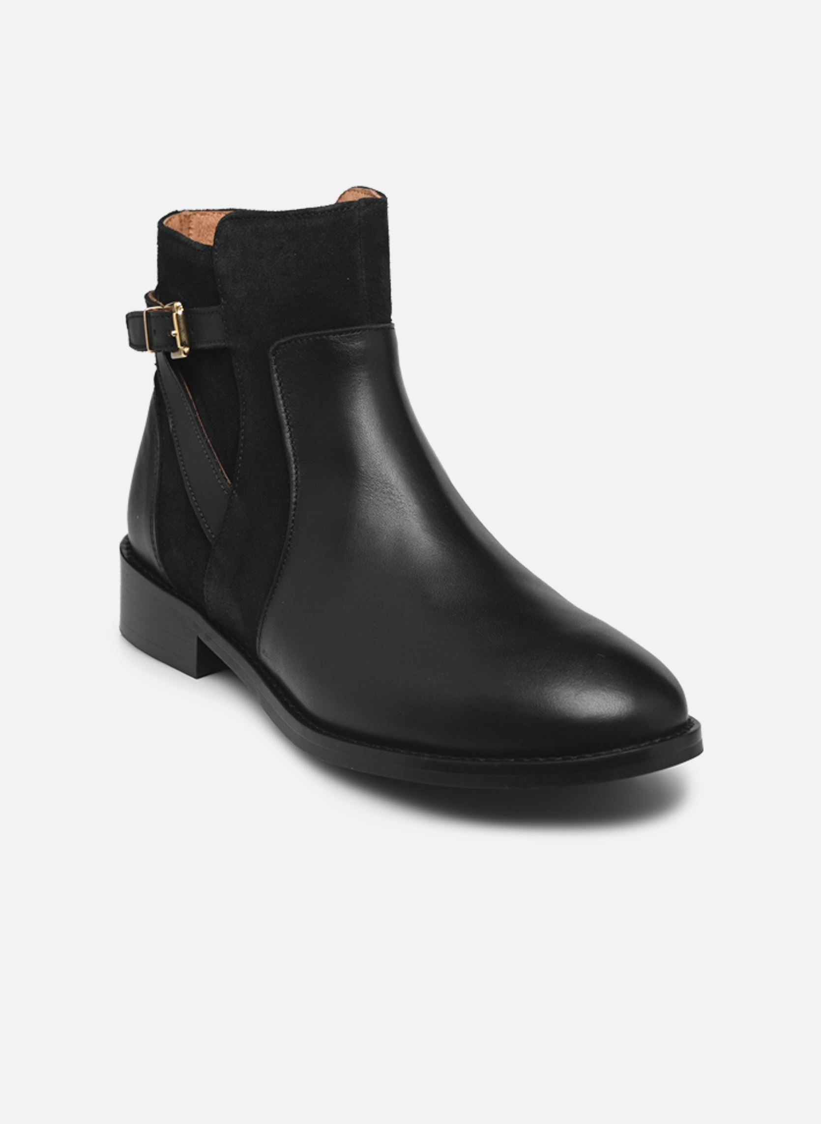 Enkellaarzen en boots Almana dames zwart Georgia Rose Enkellaarzen en boots Almana dames zwart NOIR