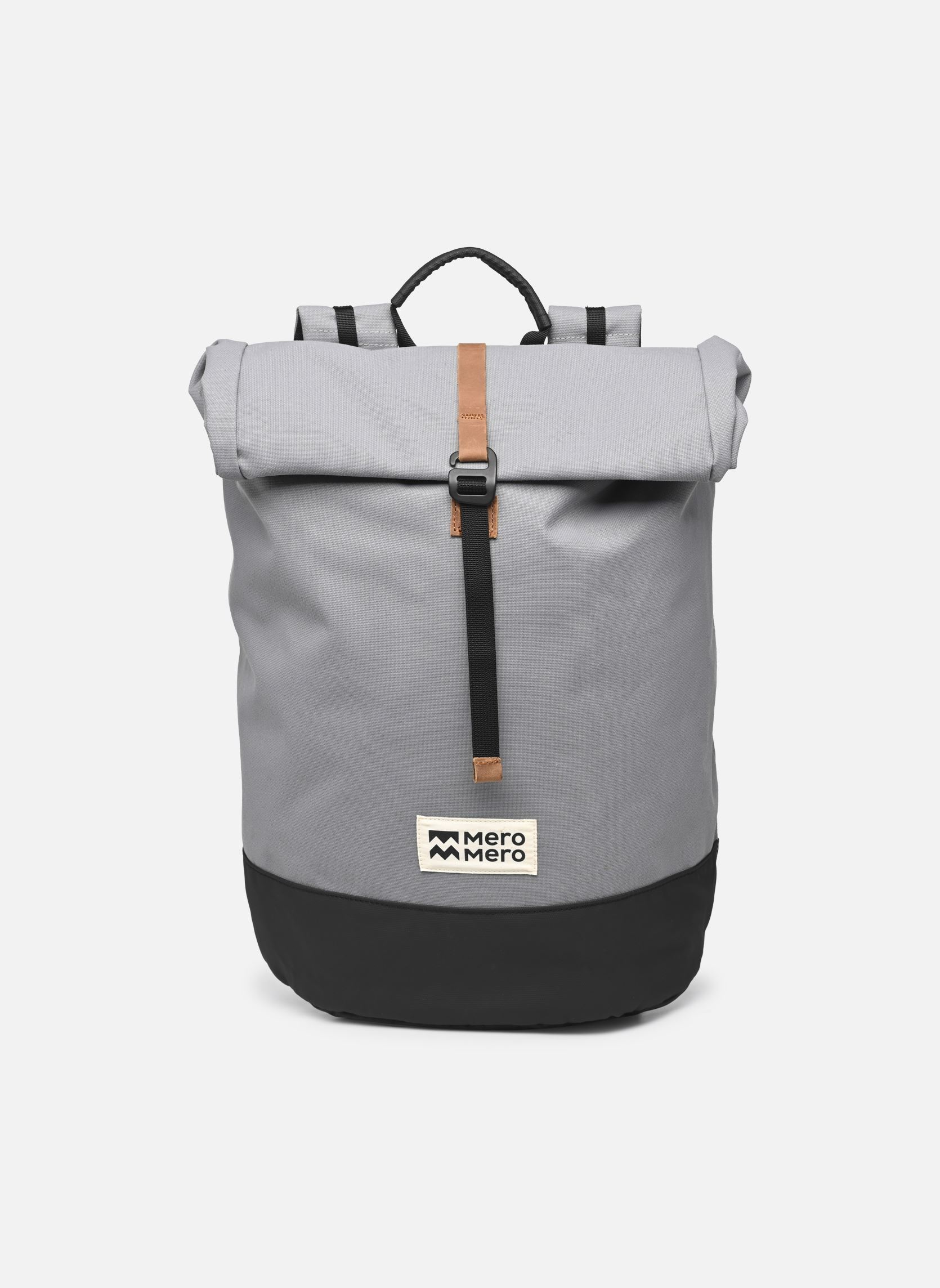 Sacs à dos Wanaka Bag gris MeroMero Sacs à dos Wanaka Bag gris Stone Grey /Brown leather