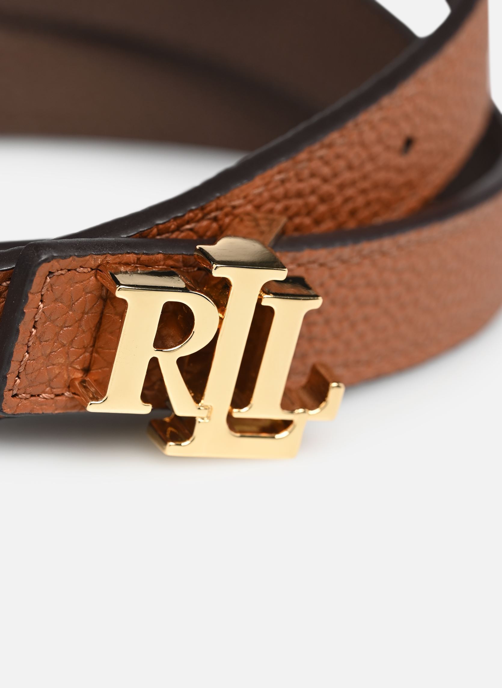 Ceintures Rev Lrl 20-Belt-Skinny femme marron Lauren Ralph Lauren Ceintures Rev Lrl 20-Belt-Skinny femme marron LAUREN TAN/DARK BROWN