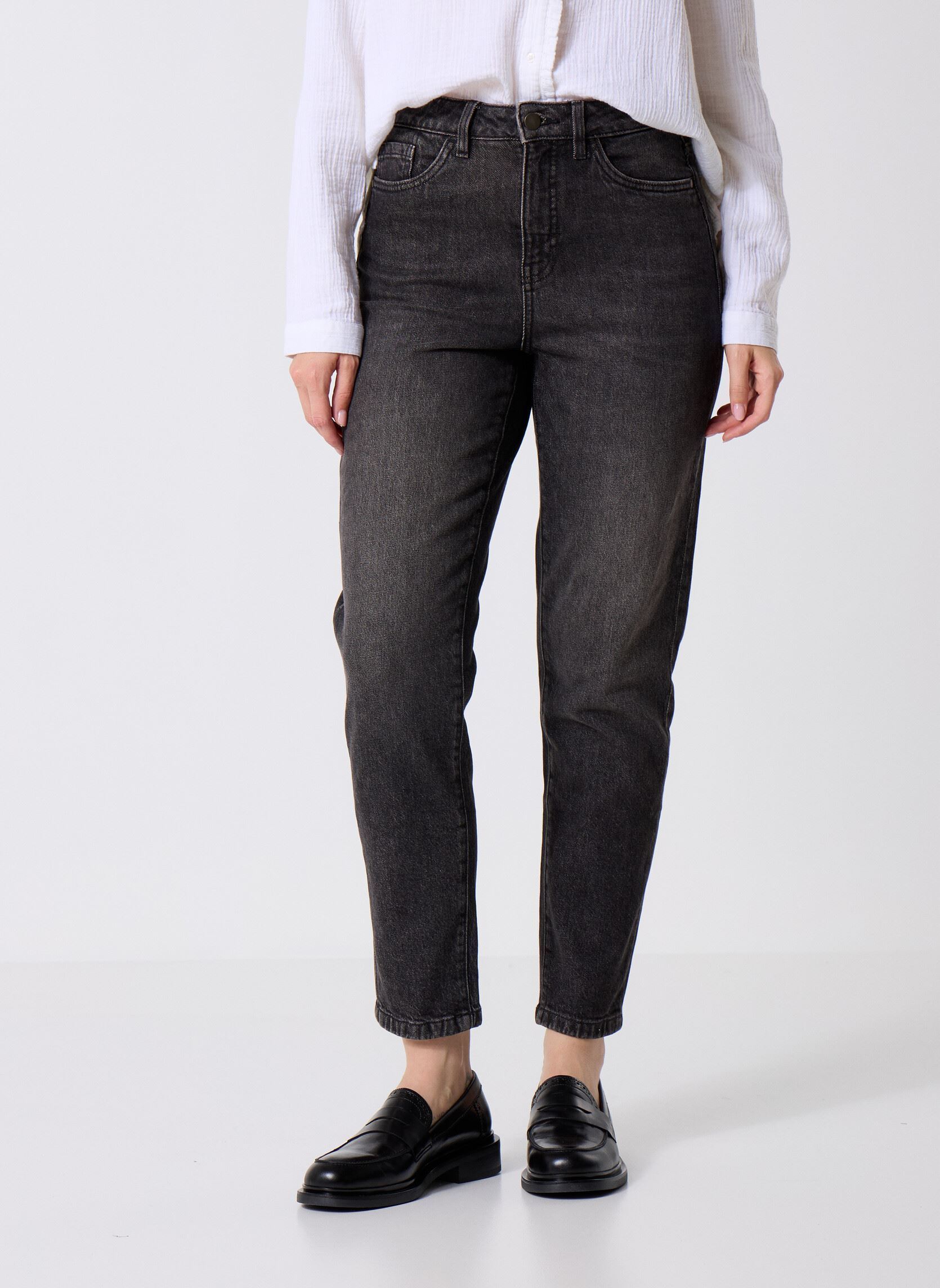 Vaqueros estilo "mom" PRISCCA mujer gris Georgia Rose Vaqueros estilo "mom" PRISCCA mujer gris DENIM GREY