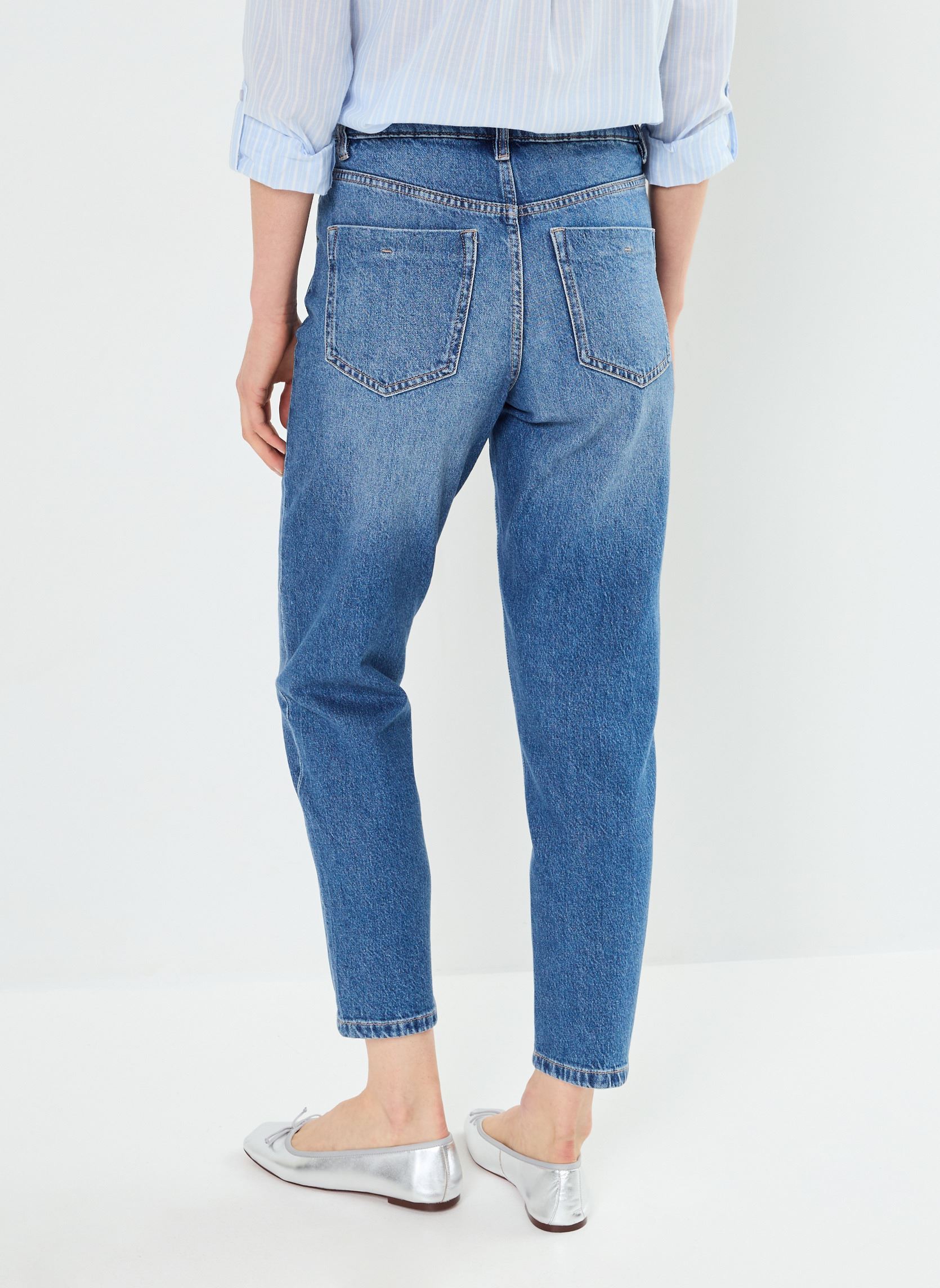 Mom jeans PRISCCA dames blauw Georgia Rose Mom jeans PRISCCA dames blauw DENIM STONE