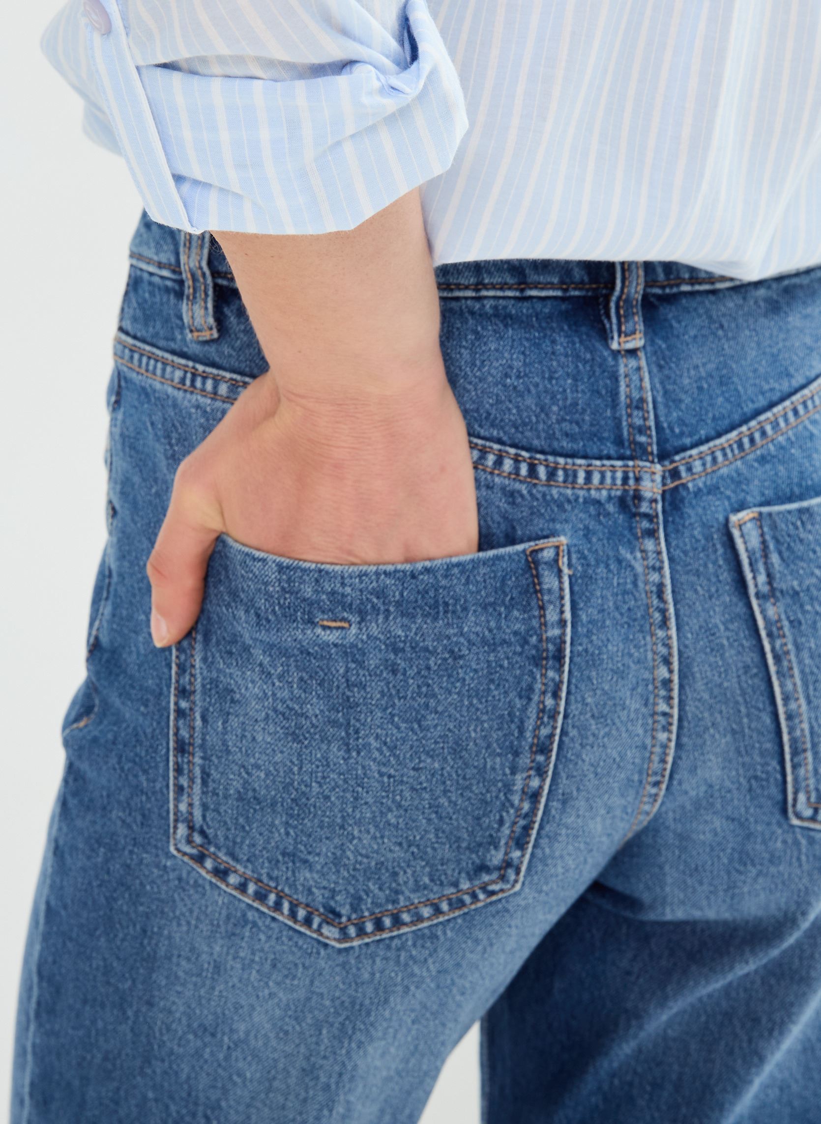 Mom jeans PRISCCA dames blauw Georgia Rose Mom jeans PRISCCA dames blauw DENIM STONE