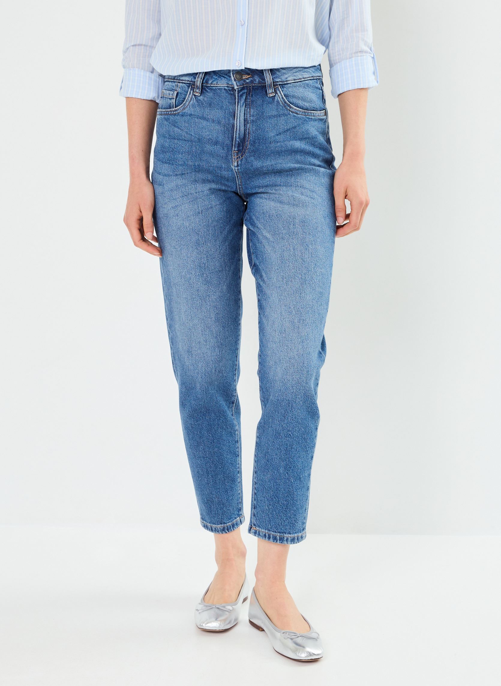 Mom jeans PRISCCA dames blauw Georgia Rose Mom jeans PRISCCA dames blauw DENIM STONE
