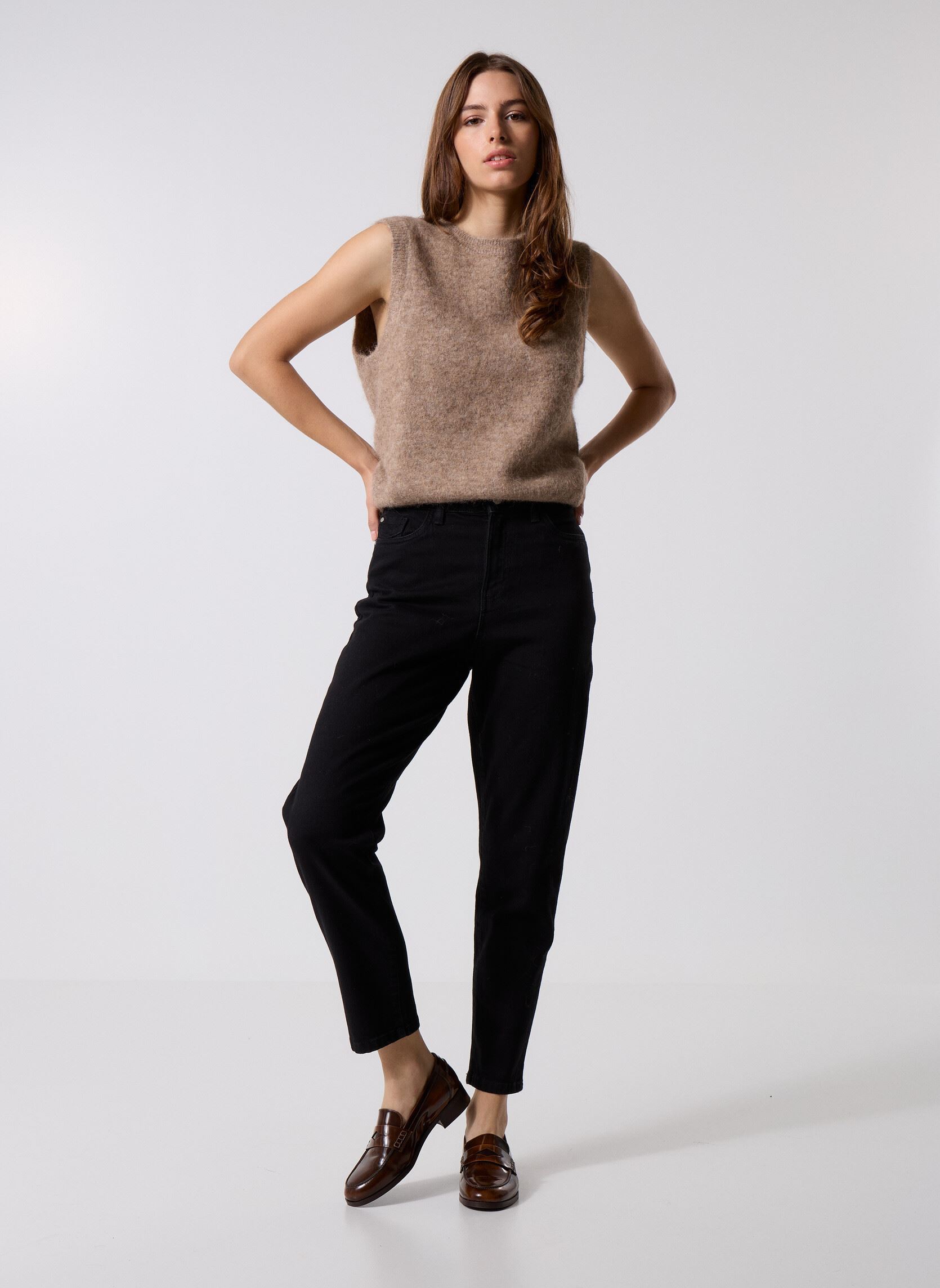 Mom-Jeans PRISCCA damen schwarz Georgia Rose Mom-Jeans PRISCCA damen schwarz DENIM BLACK