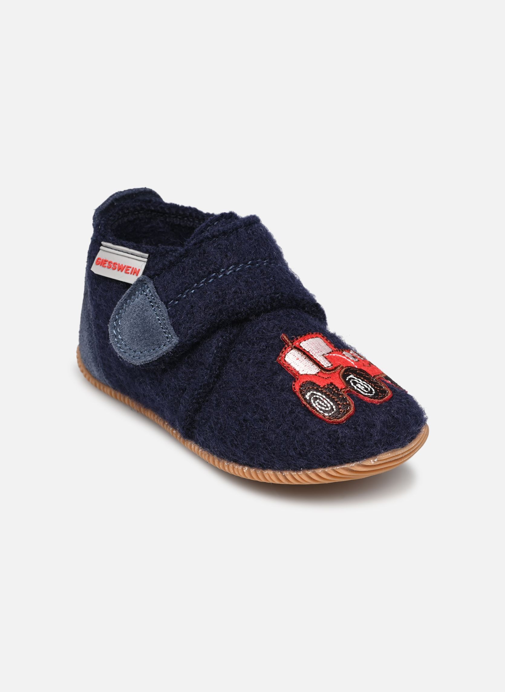Chaussons Obernburg garçon bleu Giesswein Chaussons Obernburg garçon bleu OCEAN