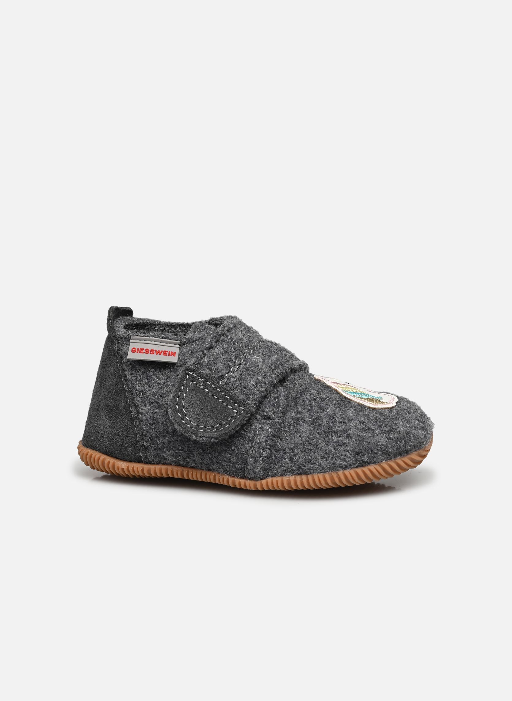 Chaussons Oschatz fille gris Giesswein Chaussons Oschatz fille gris SCHIEFER