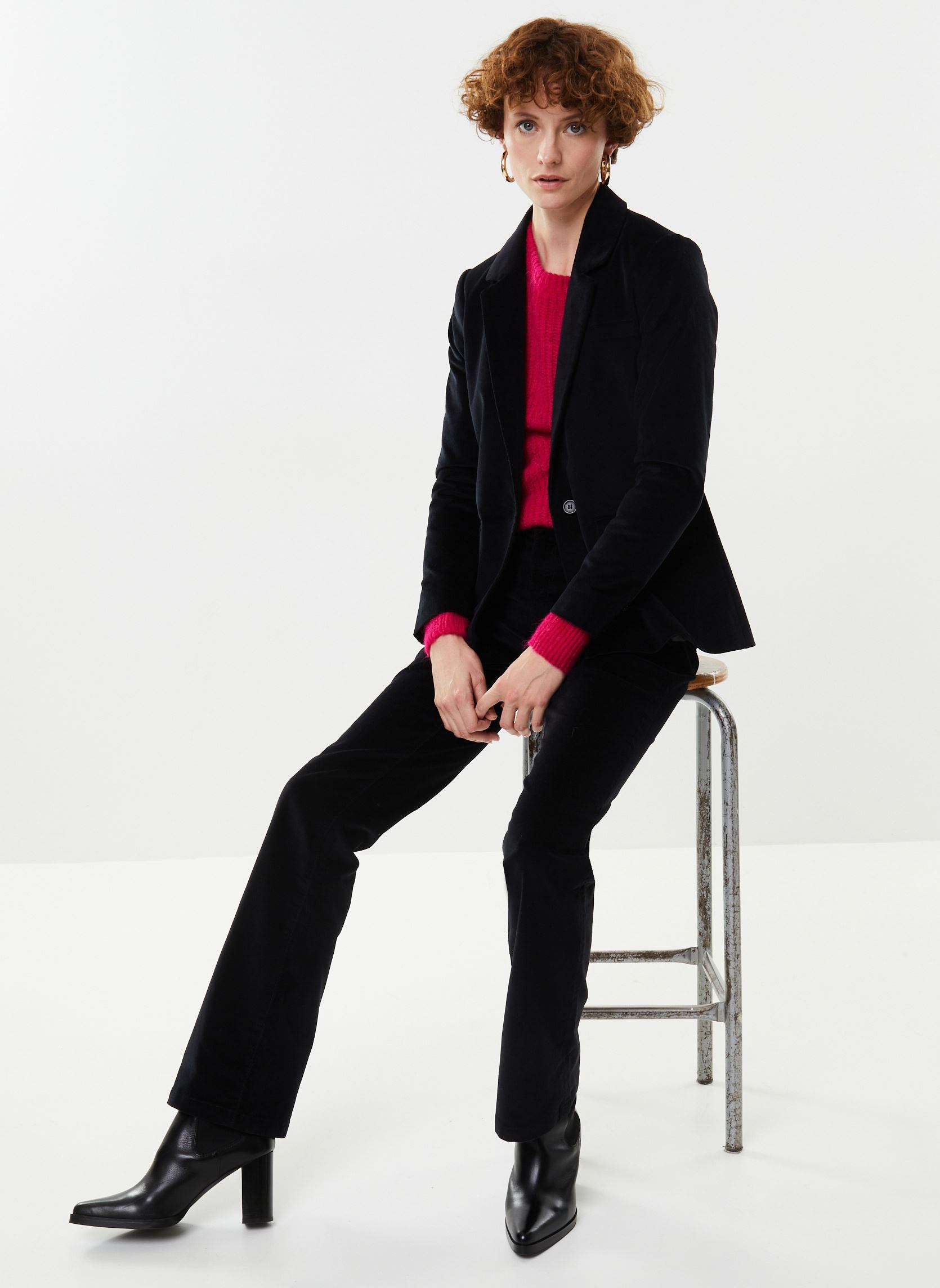 Blazer VERONICA damen schwarz Georgia Rose Blazer VERONICA damen schwarz BLACK BEAUTY