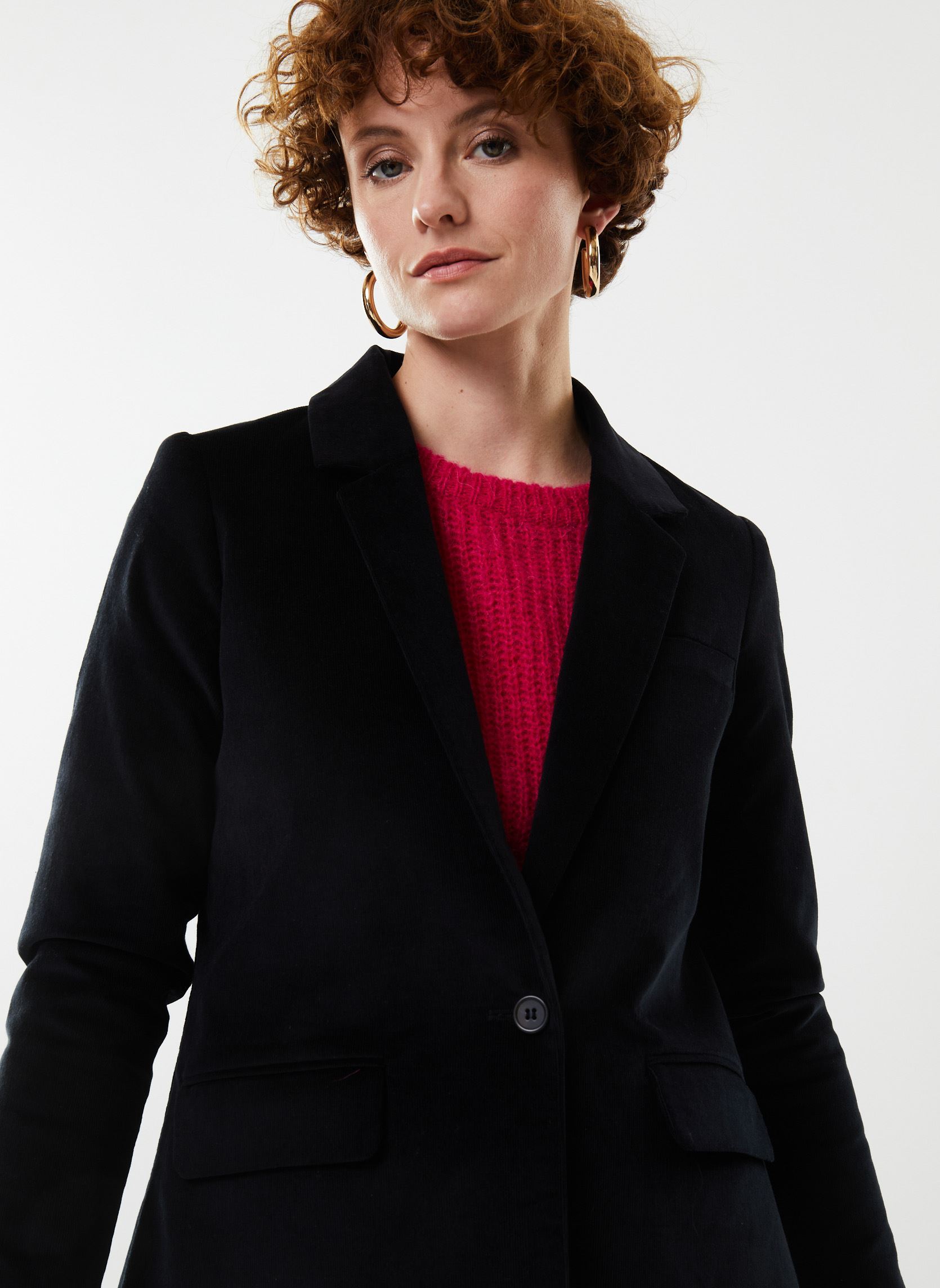 Blazer VERONICA damen schwarz Georgia Rose Blazer VERONICA damen schwarz BLACK BEAUTY