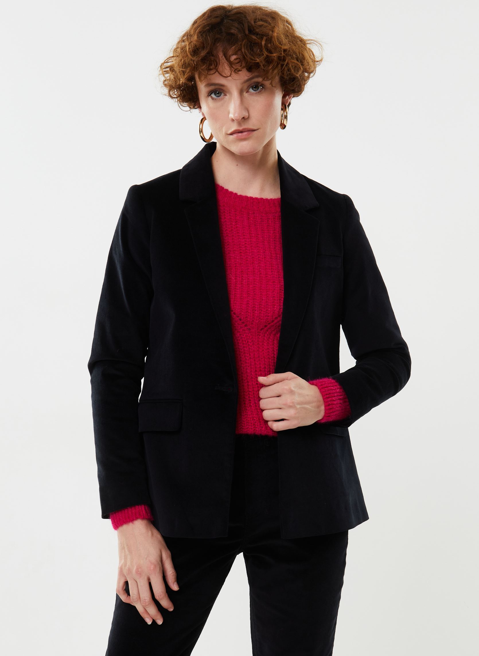 Blazer VERONICA damen schwarz Georgia Rose Blazer VERONICA damen schwarz BLACK BEAUTY