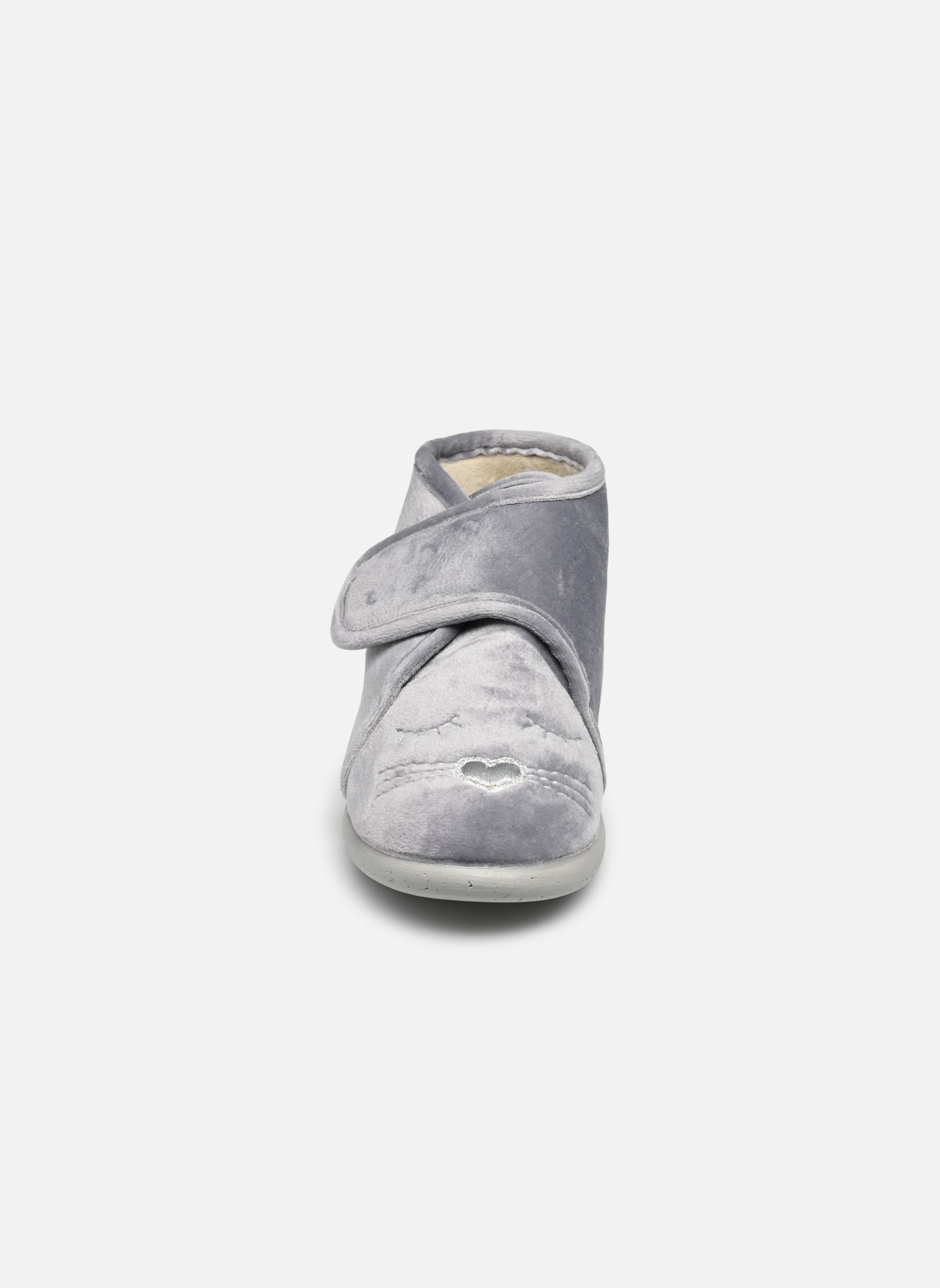 Pantuflas altas BOLINOU niña gris Rose et Martin Pantuflas altas BOLINOU niña gris Gris