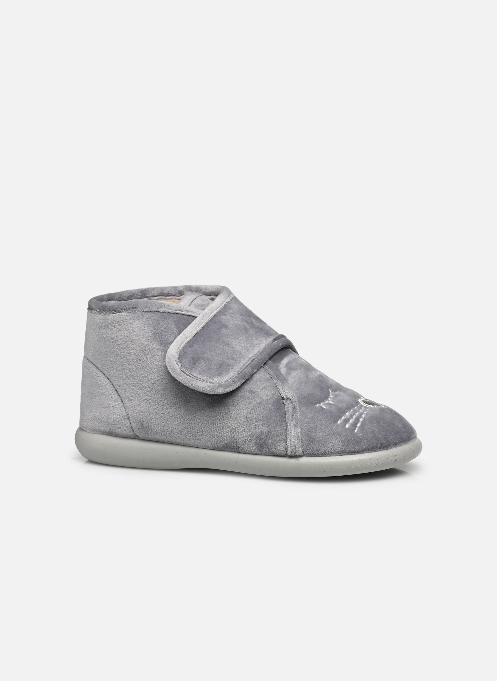 Pantuflas altas BOLINOU niña gris Rose et Martin Pantuflas altas BOLINOU niña gris Gris